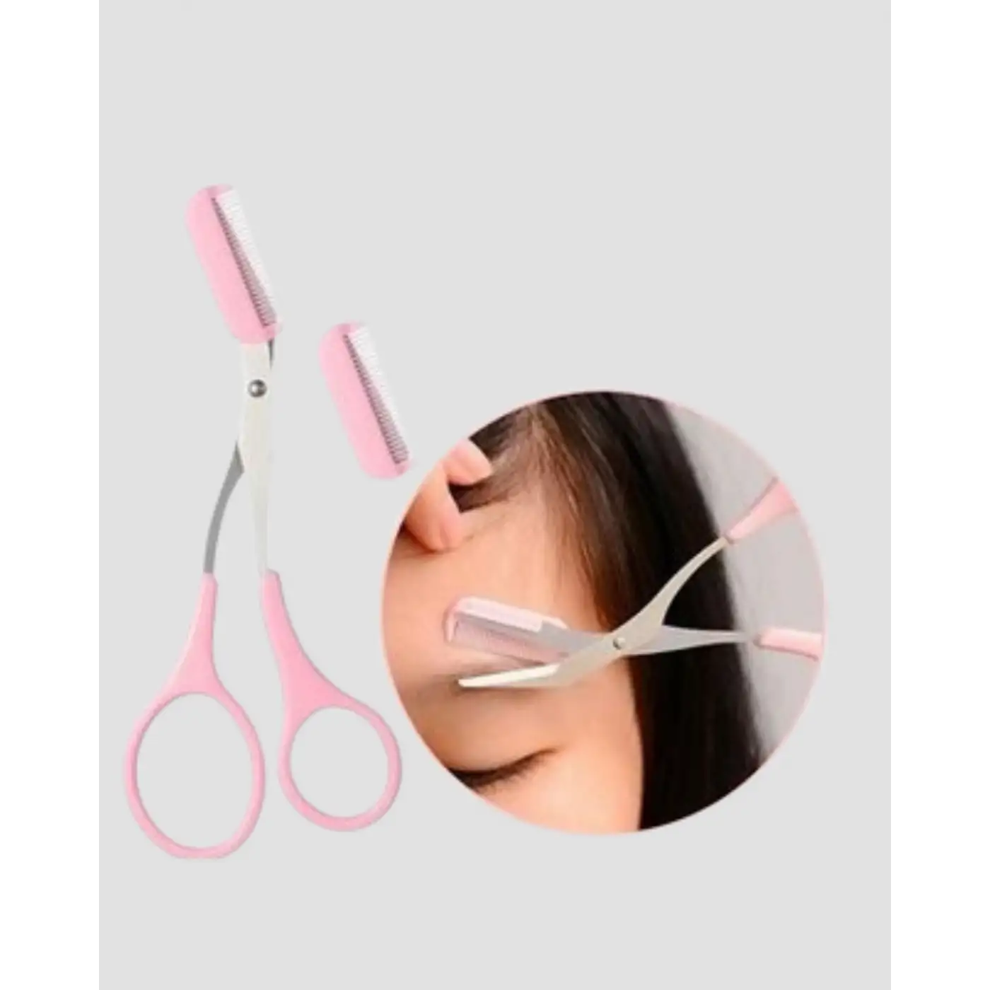 Taşınabilir Kaş ve Kirpik Düzenleme Makası – Ergonomik Tasarım