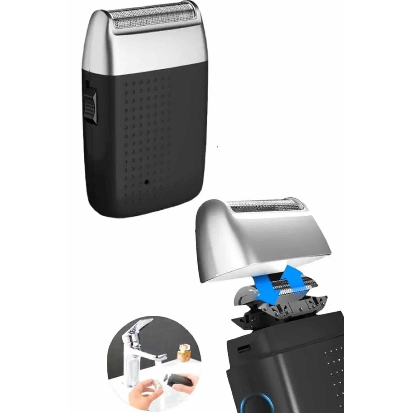 Taşınabilir Şarjlı Kablosuz Mini Tıraş Makinesi Sinek Kaydı Tıraş