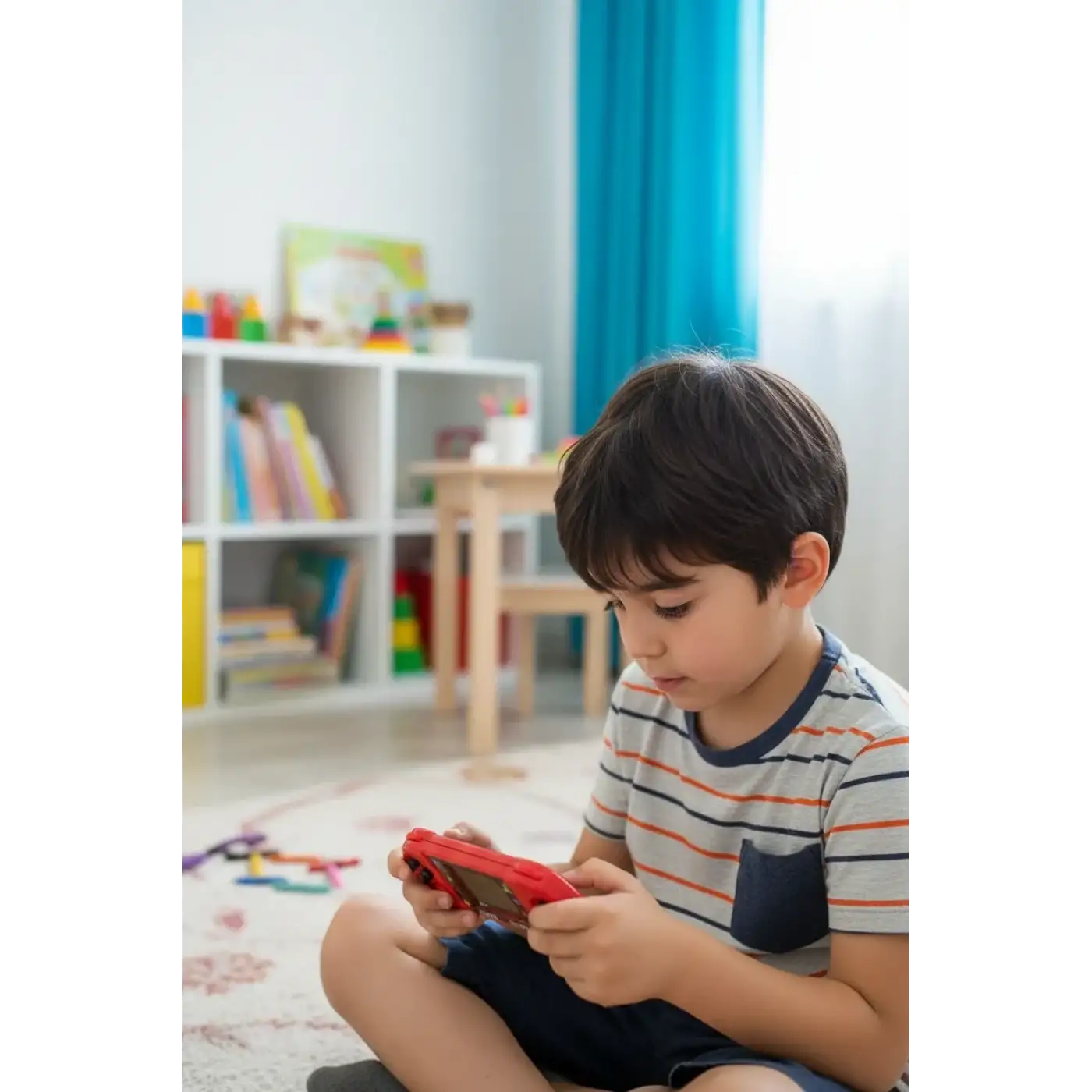 Taşınabilir Tetris Oyun Konsolu Renkli Retro Oyun Aleti Çocuklar İçin Eğlenceli Mini Konsol