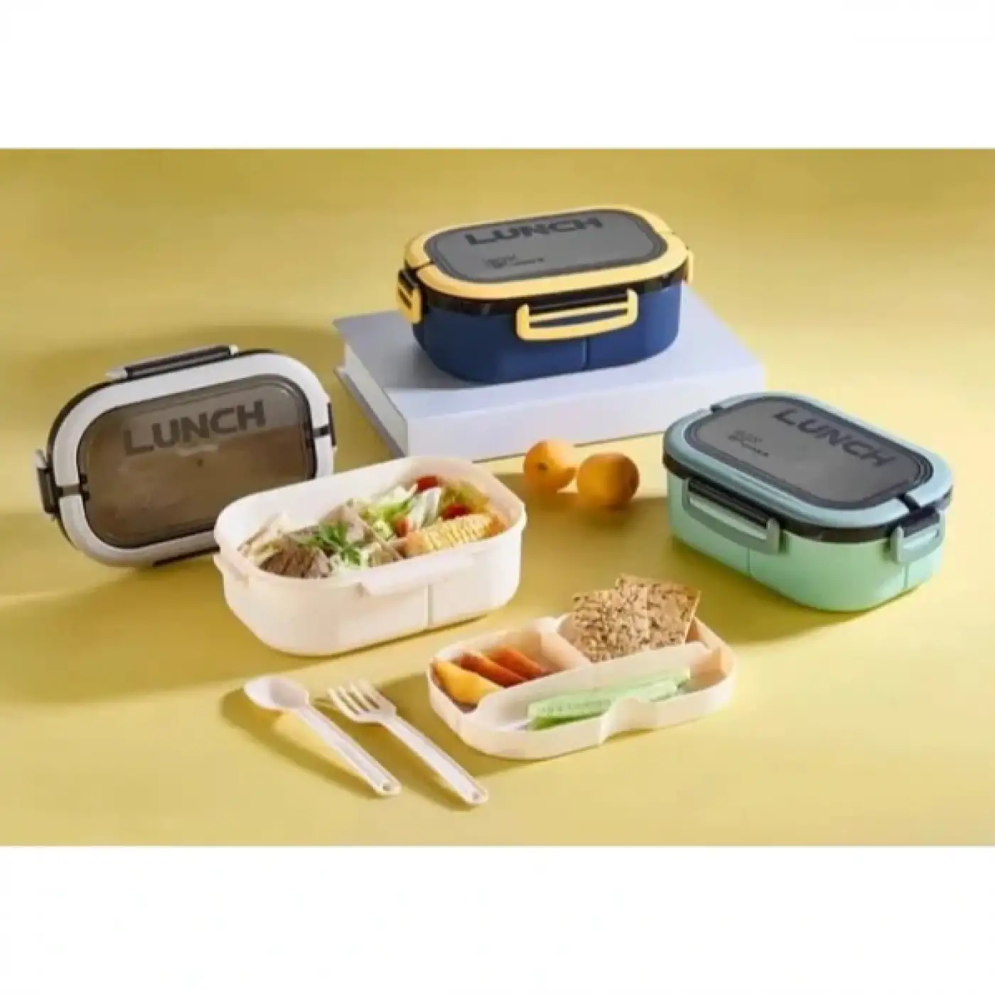 Tek Katlı Bölmeli Beslenme Kutusu