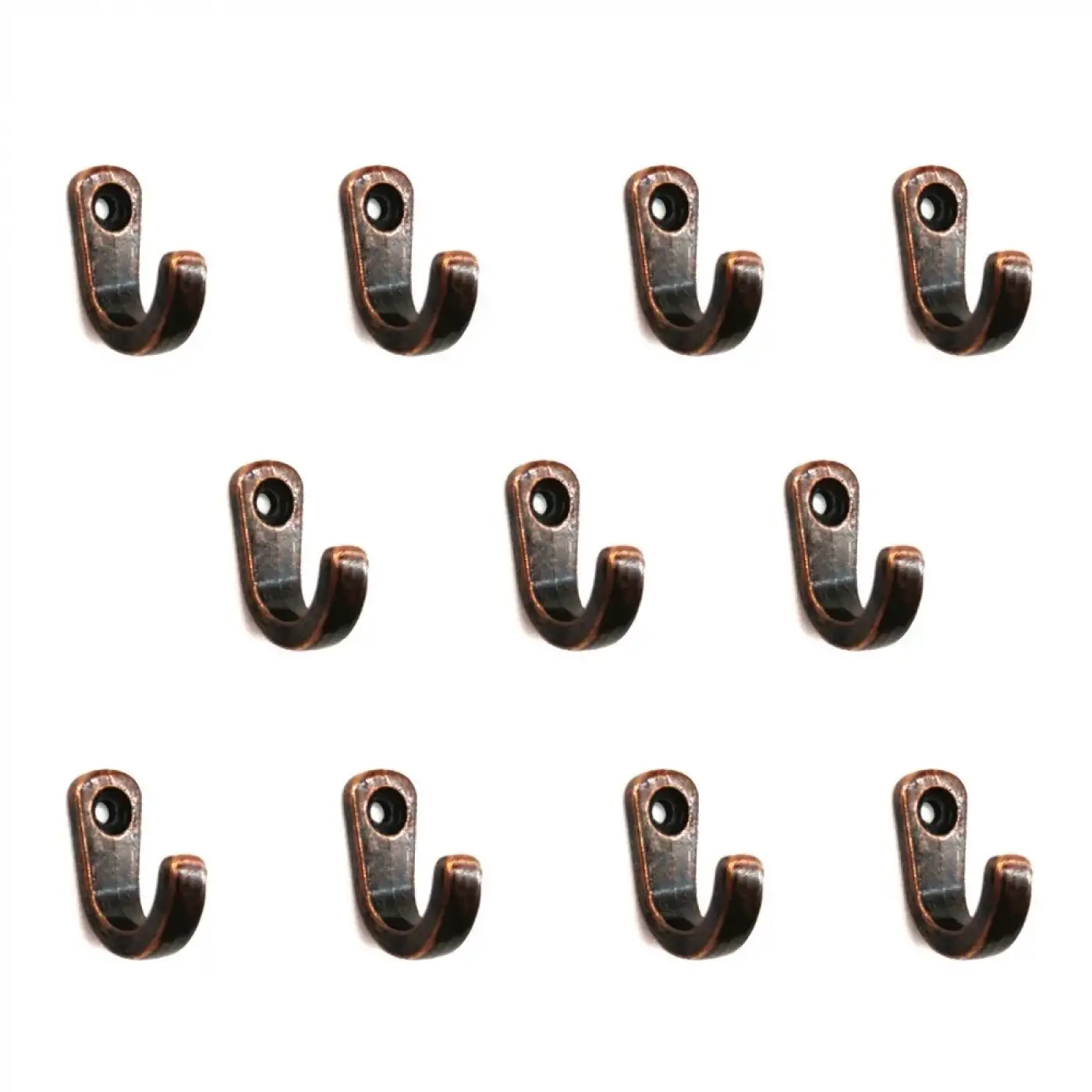 Tekli Bijuteri, Dekor Askısı - Eskitme, 100 Adet, 10x18x22 Mm