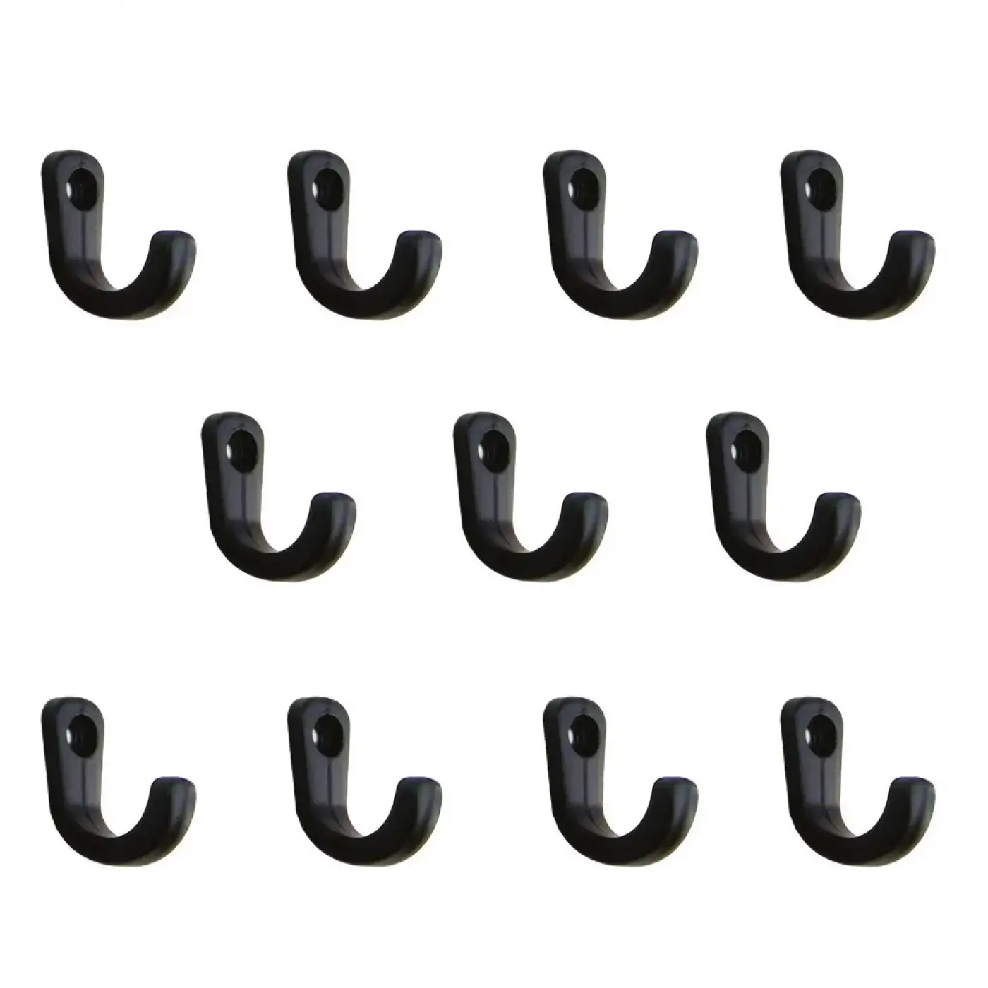 Tekli Bijuteri, Dekor Askısı - Siyah, 100 Adet, 10x18x22 Mm