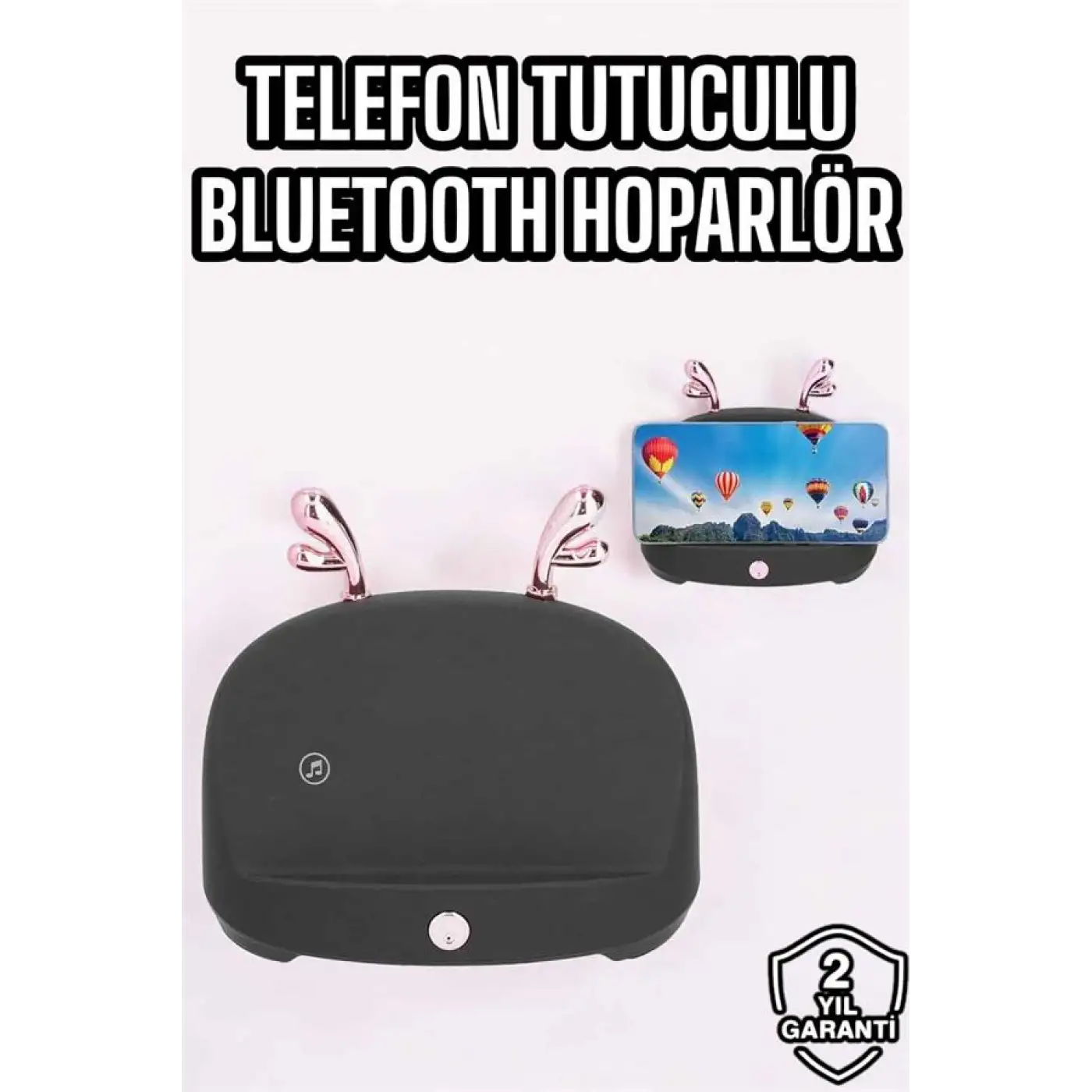 Telefon Tutuculu Akıllı Hoparlör Yüksek Ses Kaliteli Hoparlör