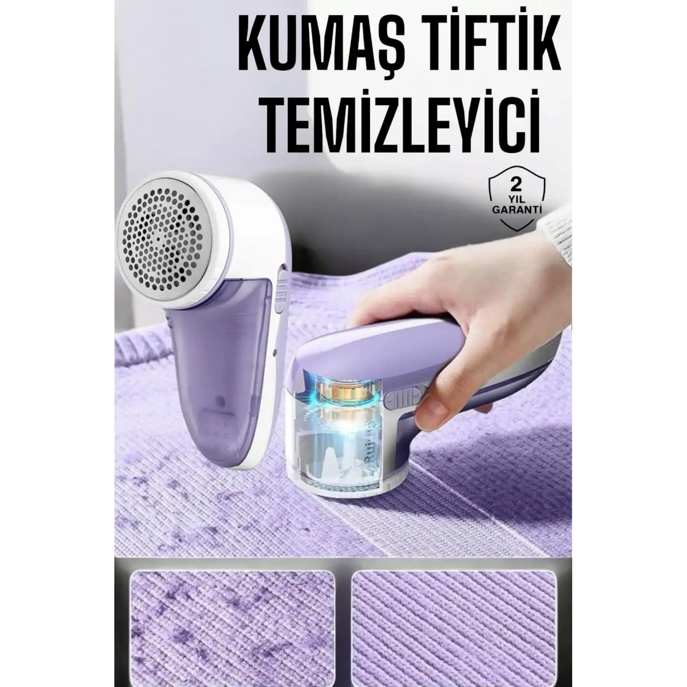 Tiftik Temizleme Makinesi USB Şarjlı Tüy Toplayıcı Kablosuz