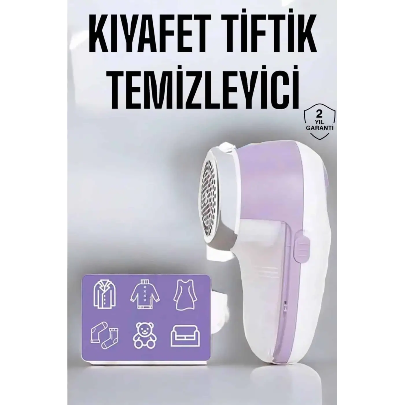 Tiftik Temizleyici Hazneli Şarjlı Manuel Kolay Kullanım