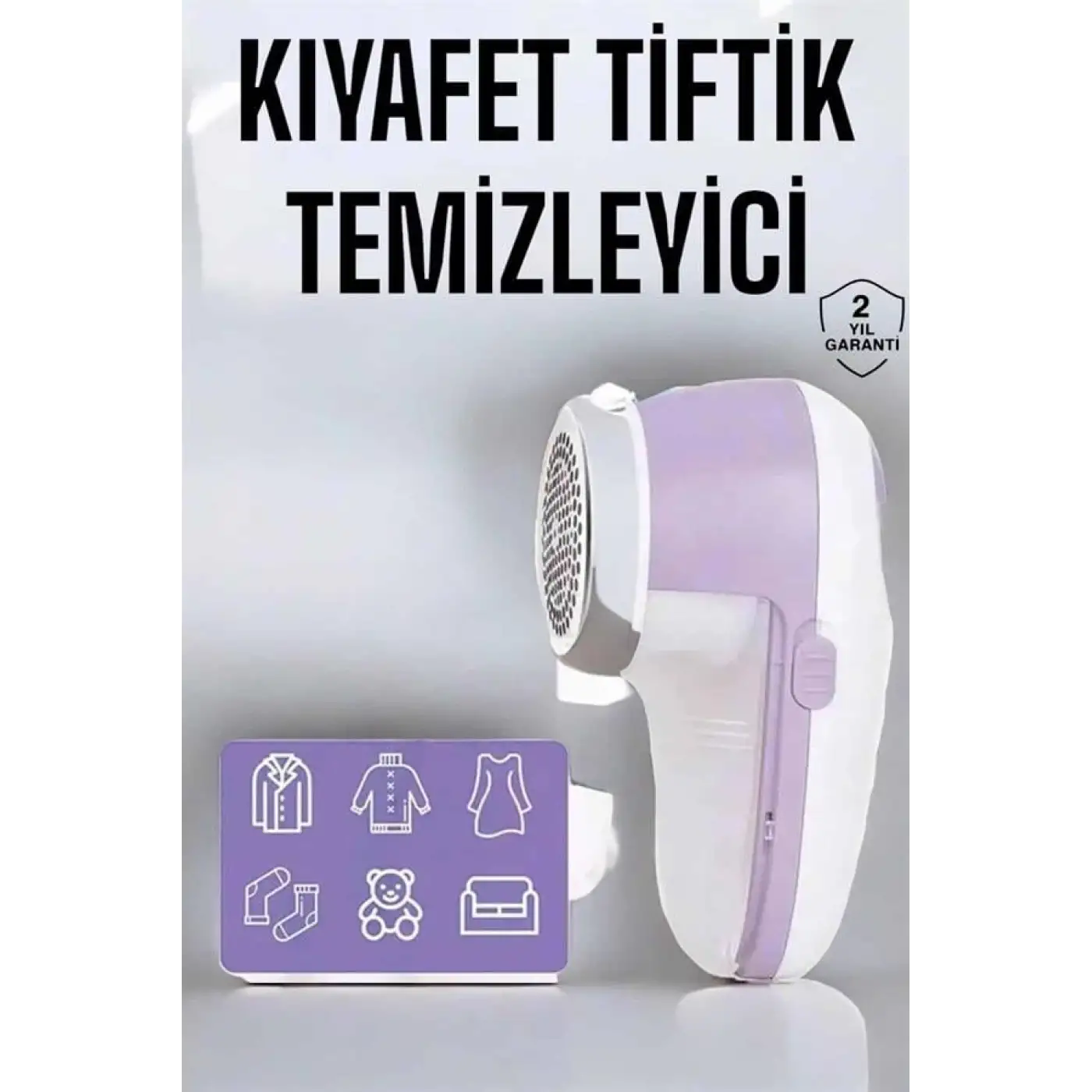 Tiftik Temizleyici Hazneli Şarjlı Manuel Kolay Kullanım