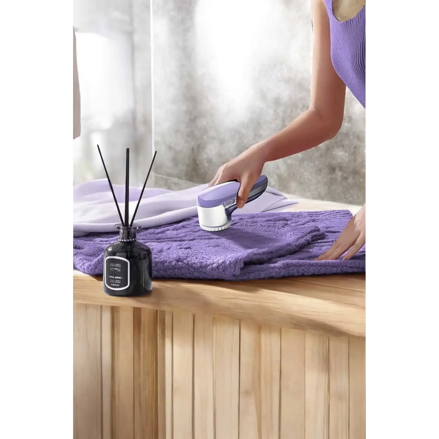 Tiftik Temizleyici Hazneli Şarjlı Manuel Kolay Kullanım