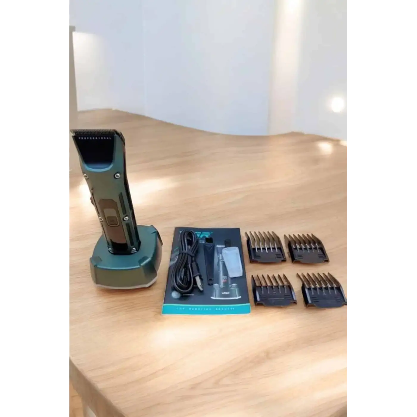 Tıraş Makinesi Dijital Göstergeli Turbo Motor Paslanmaz Çelik