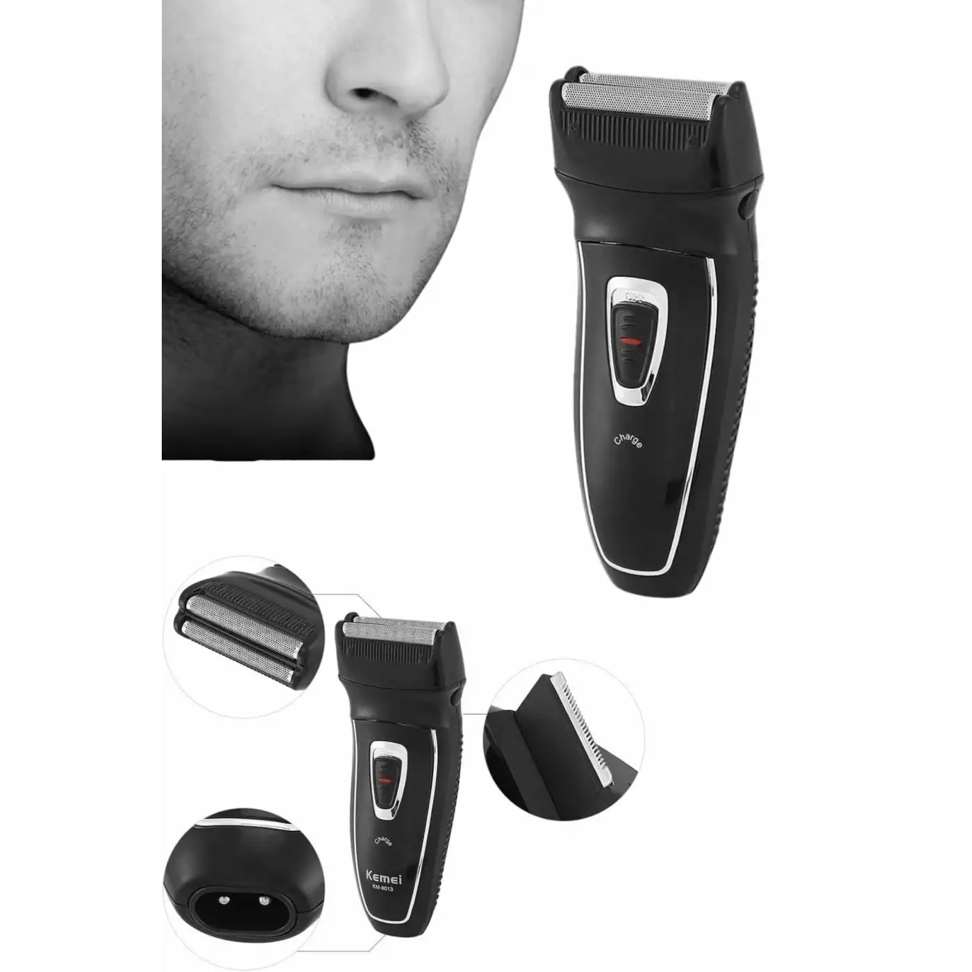 Tıraş Makinesi Erkeklere Özel Profesyonel Yüz Tıraşına Uygun