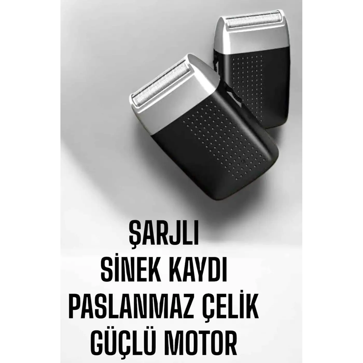 tıraş makinesi Sinek Kaydı Paslanmaz Çelik Taşınabilir Şarjlı