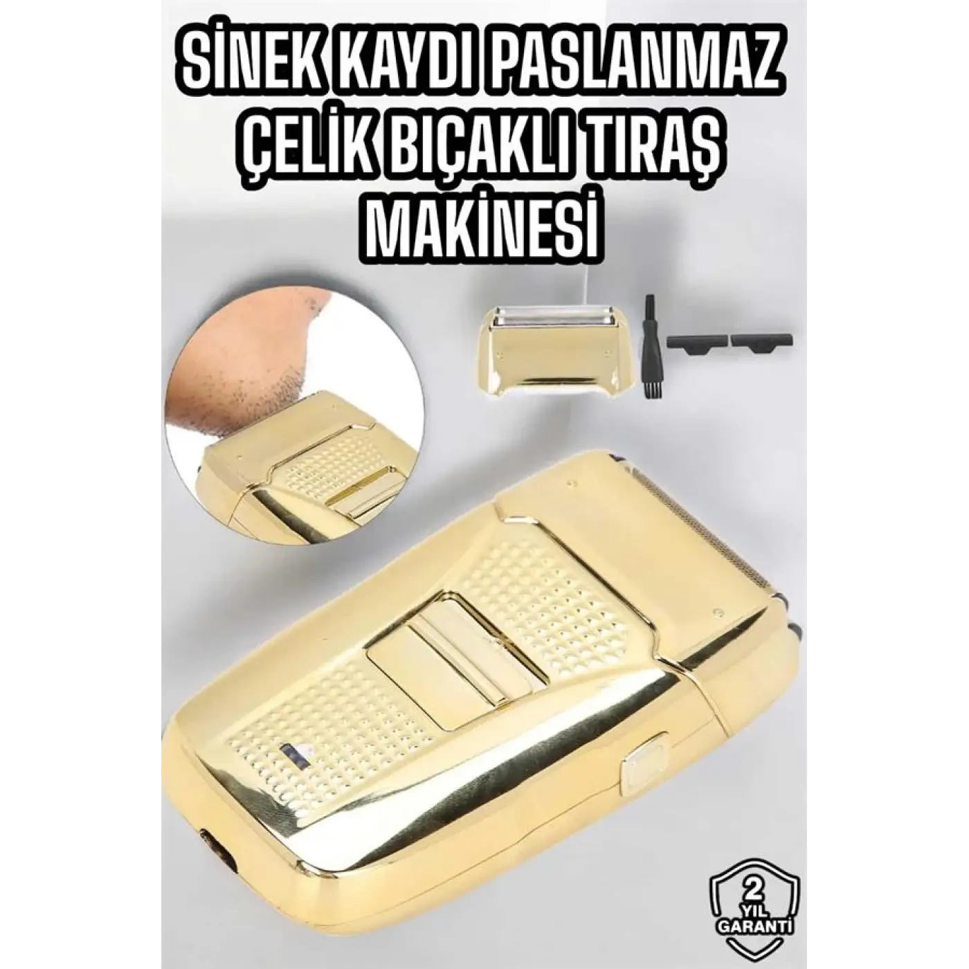 Tıraş Makinesi Sinek Kaydı Saç Sakal ve Vücut Tıraşına Uygun