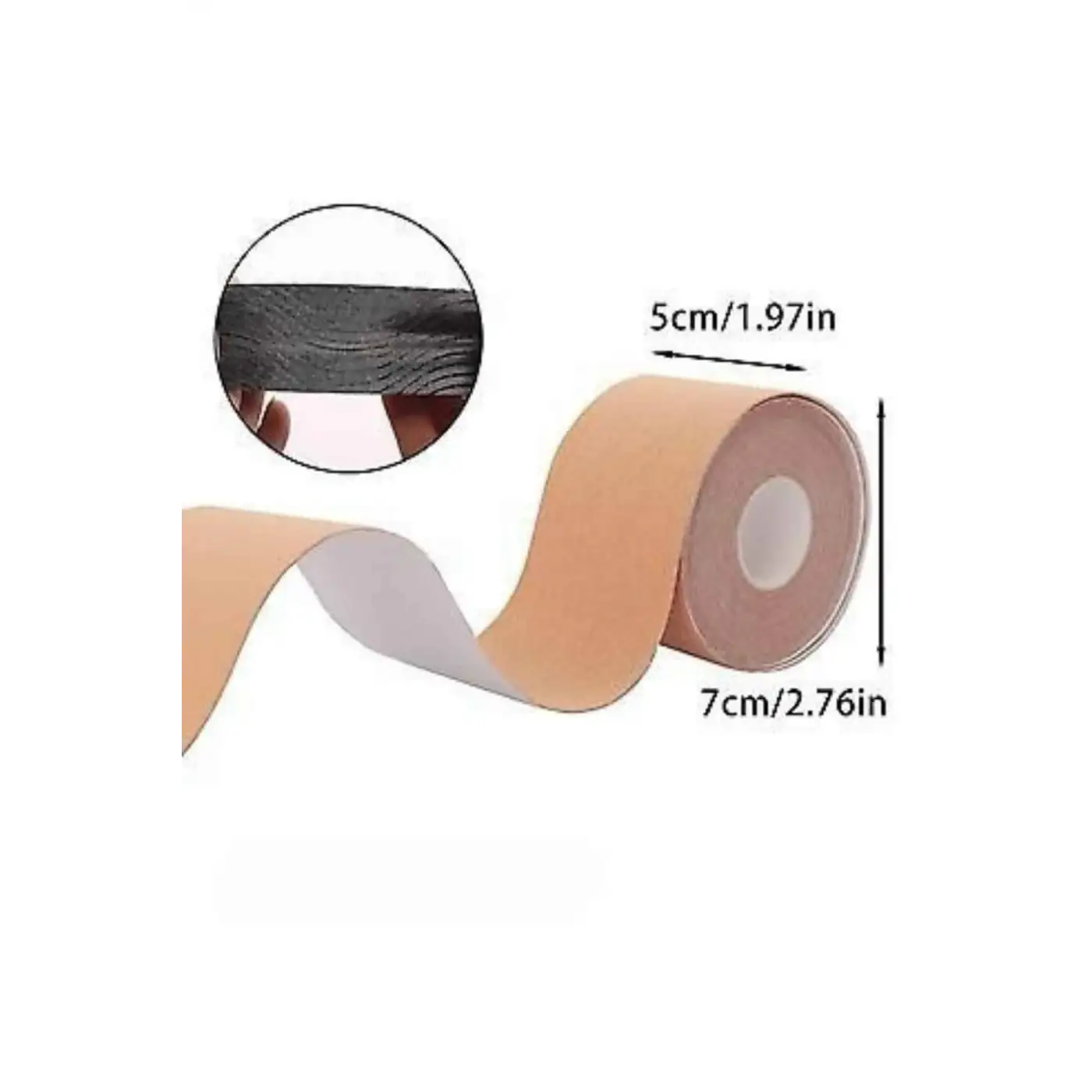 Toparlayıcı Göğüs Bandı Şekillendirici Ten Rengine Uygun Esnek Hassas Ciltlere Uygun