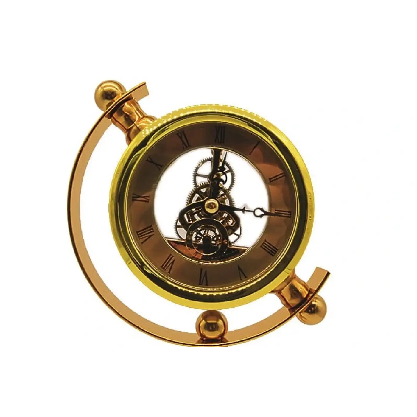 Tripod Gold Çarklı Masa Saati