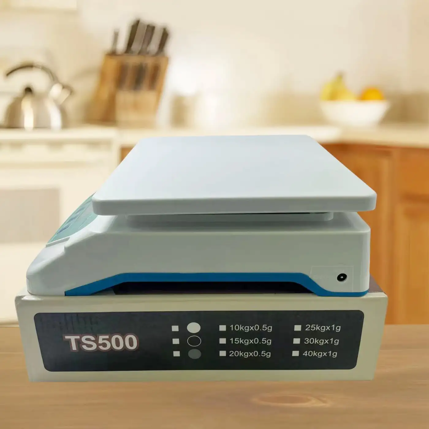 TS-500 Dijital Terazi - LCD Ekran, Dara Alma, Sayım Fonksiyonlu, Yüksek Hassasiyetli Tartım Cihazı