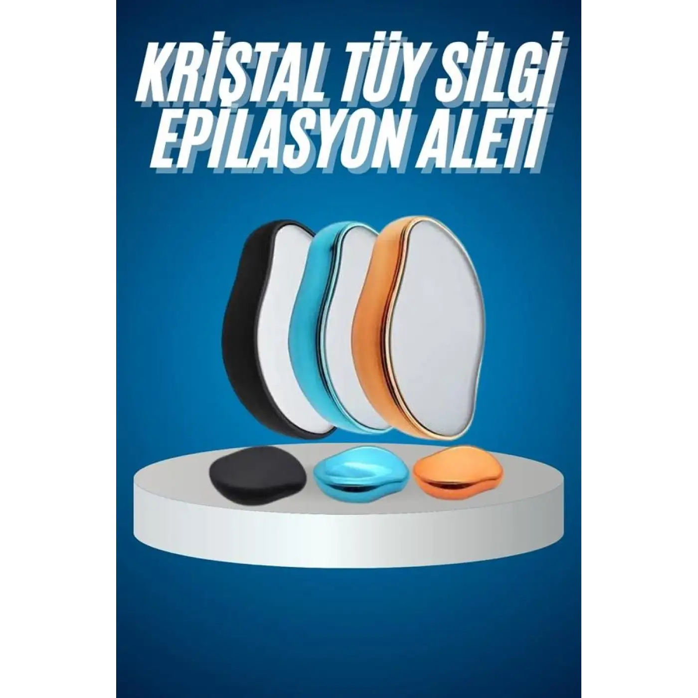 Tüy Silgi Kristal Epilasyon Acısız Ağrısız ve Pratik Epilasyon Aleti