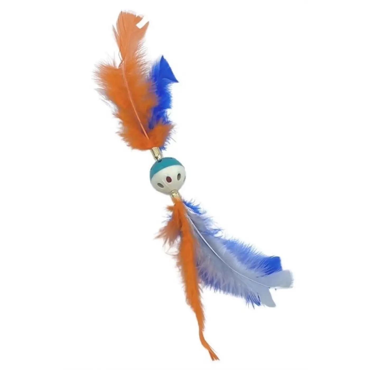  tüylü Püsküllü kedi Oyuncağı dikkat Çekici Renkli Sevimli Evcil Hayvan Oyuncağı