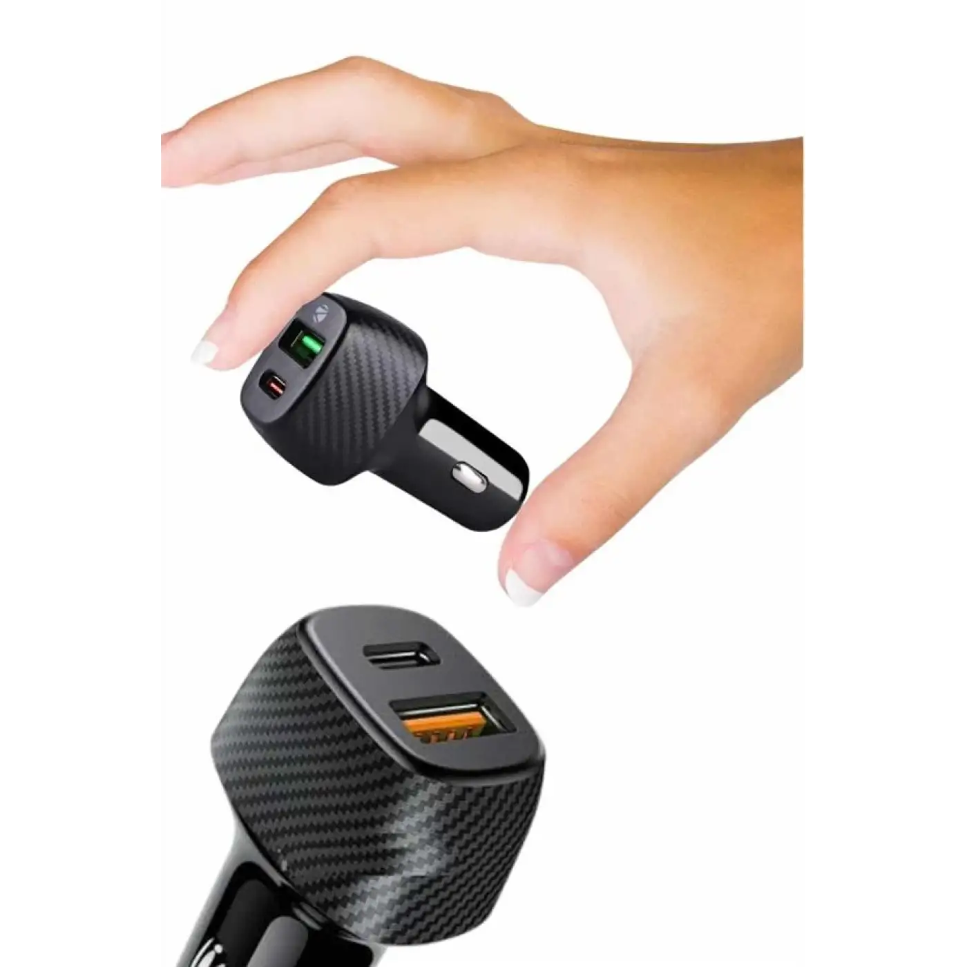 Type-C Girişli Araba Çakmaklık Şarj Cihazı 38W Oto Çakmaklık