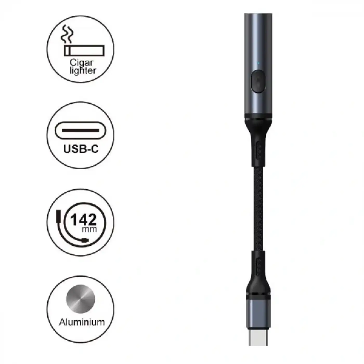 Type - C Kablolu Elektrikli Çakmak