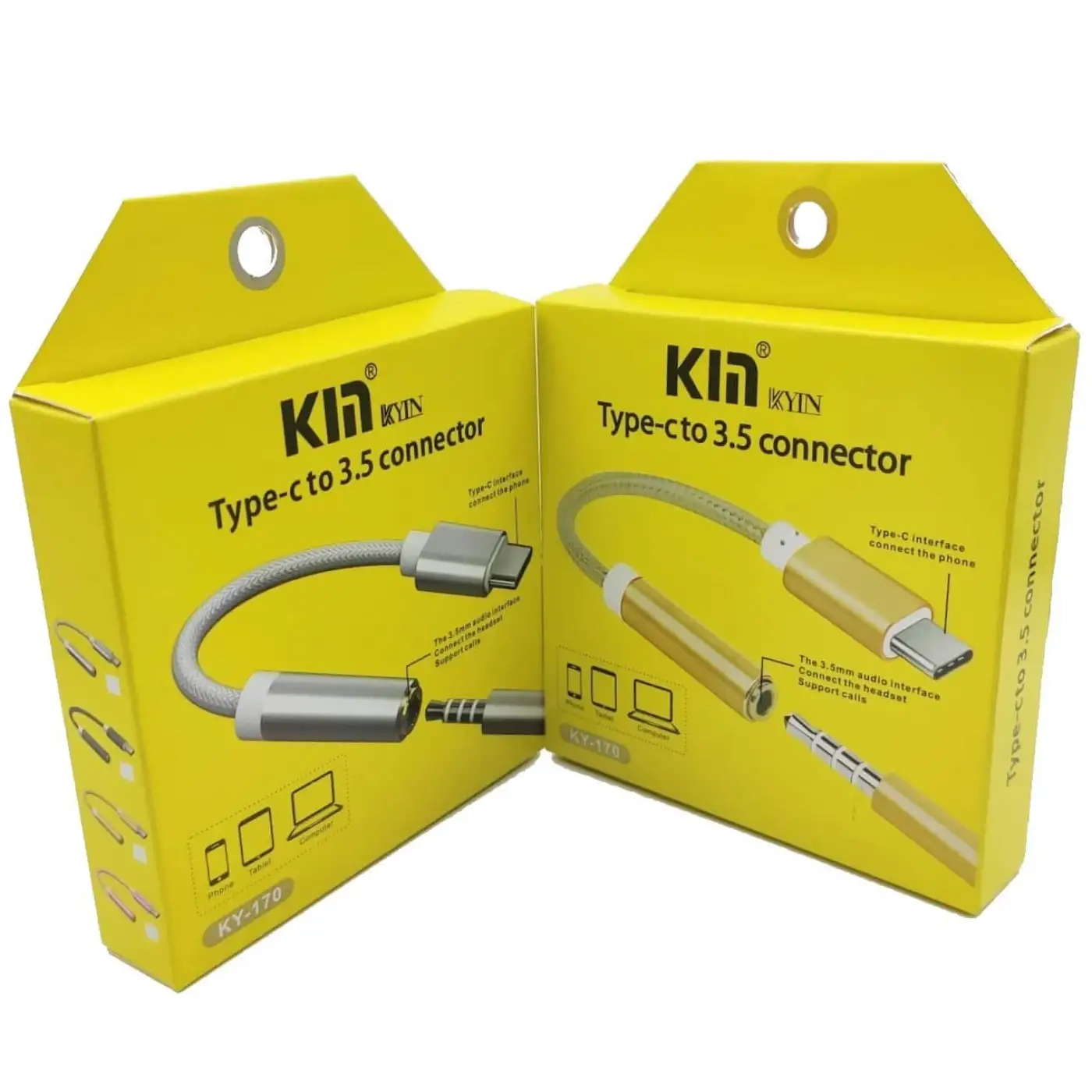 TYPE-C Kulaklık Dönüştürücü “Tüm Telefonlara Uyumlu” Çevirici JH-048