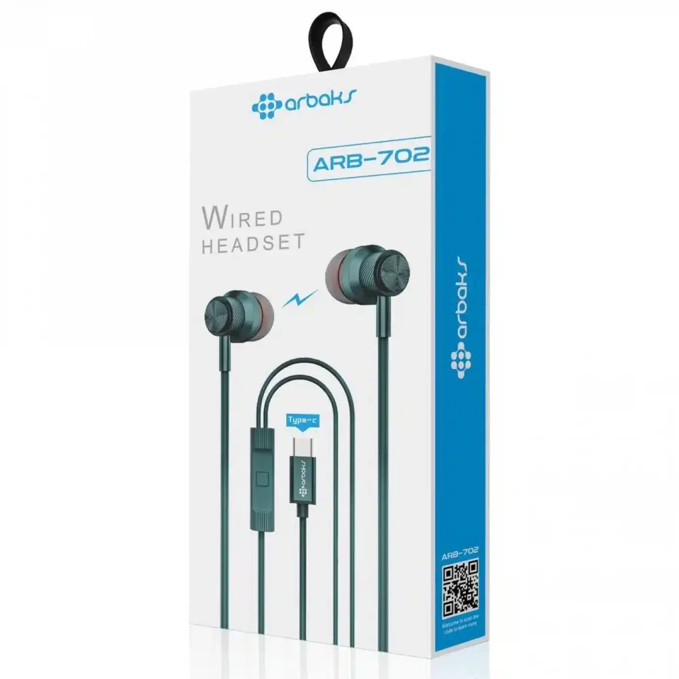 TYPE-C “Tüm Telefonlara Uyumlu” Mikrofonlu Kulaklık Arbkas ARB-702