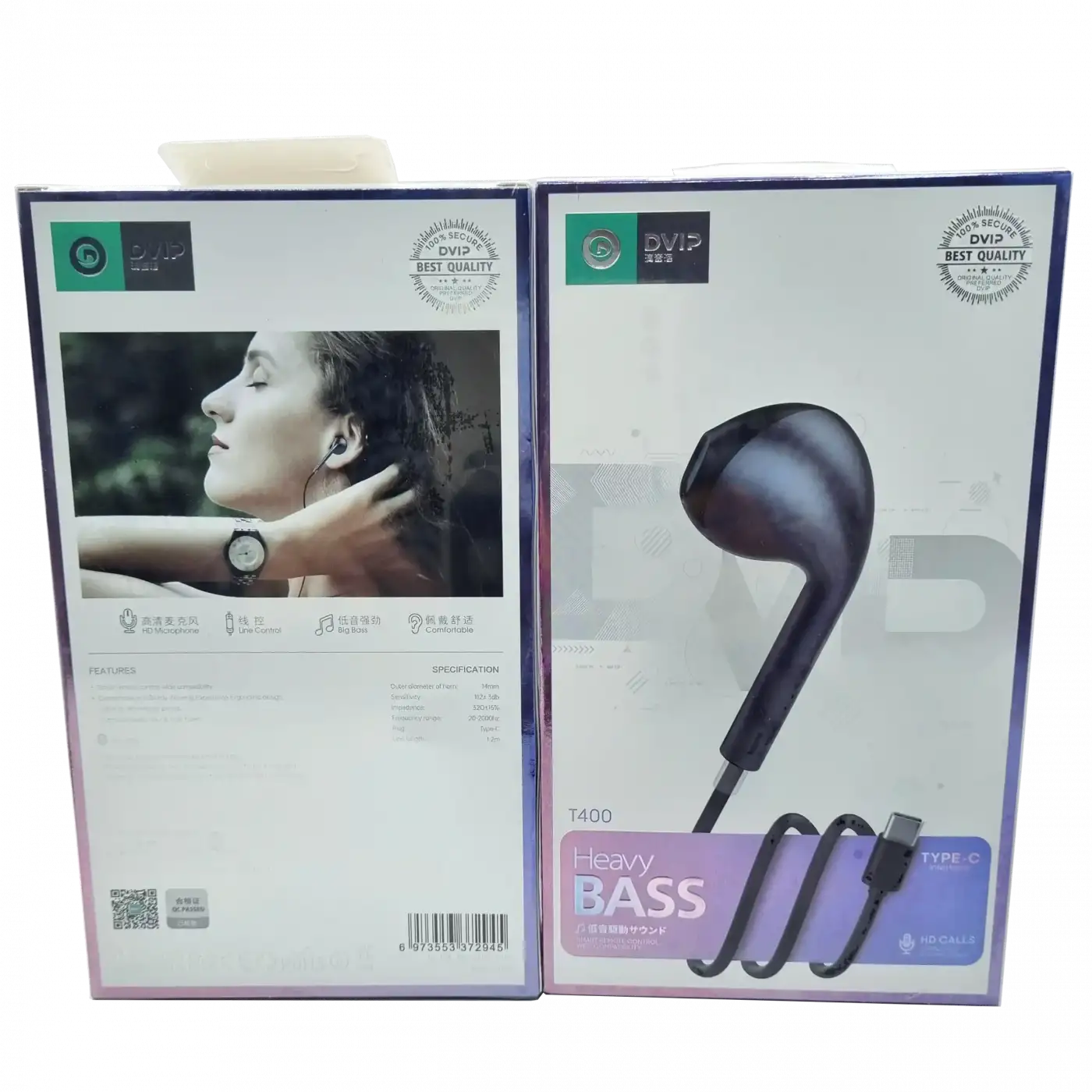 TYPE-C “Tüm Telefonlara Uyumlu” Mikrofonlu Kulaklık Dvip T400