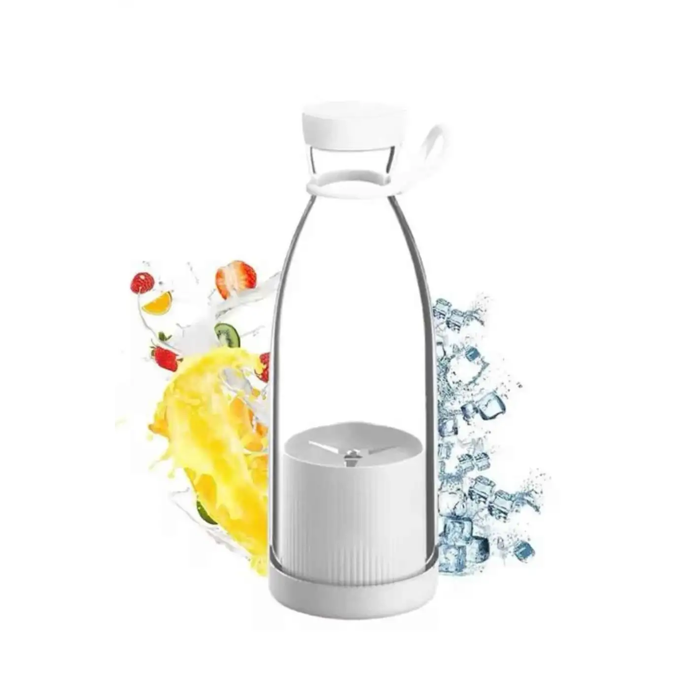 u Geçirmez Kablosuz Şarjlı Dayanıklı Taşınabilir Mini Blender