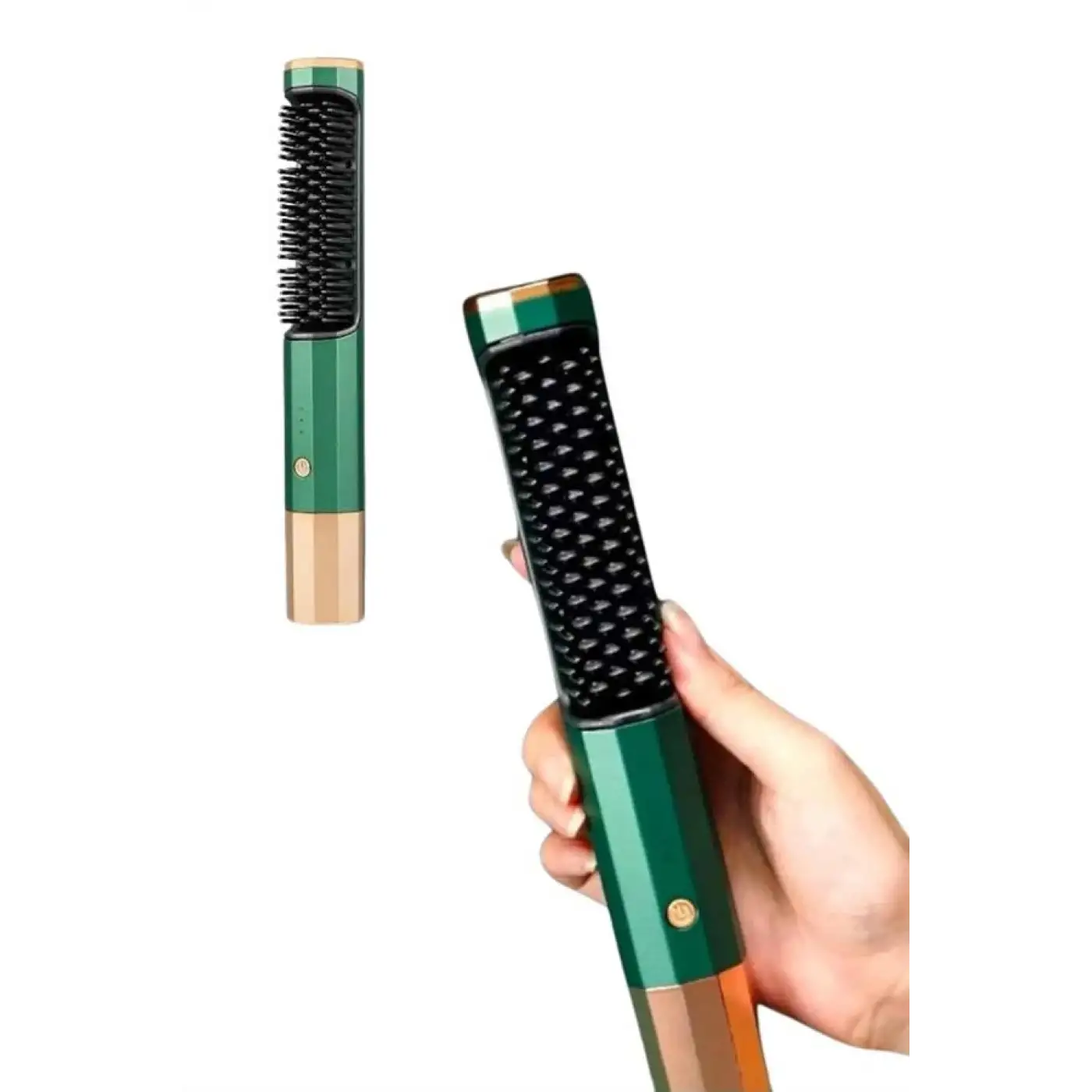 Üflemeli Saç Düzleştirici Fön Tarak Yüksek Isı Ayarlı İyon Özellikli