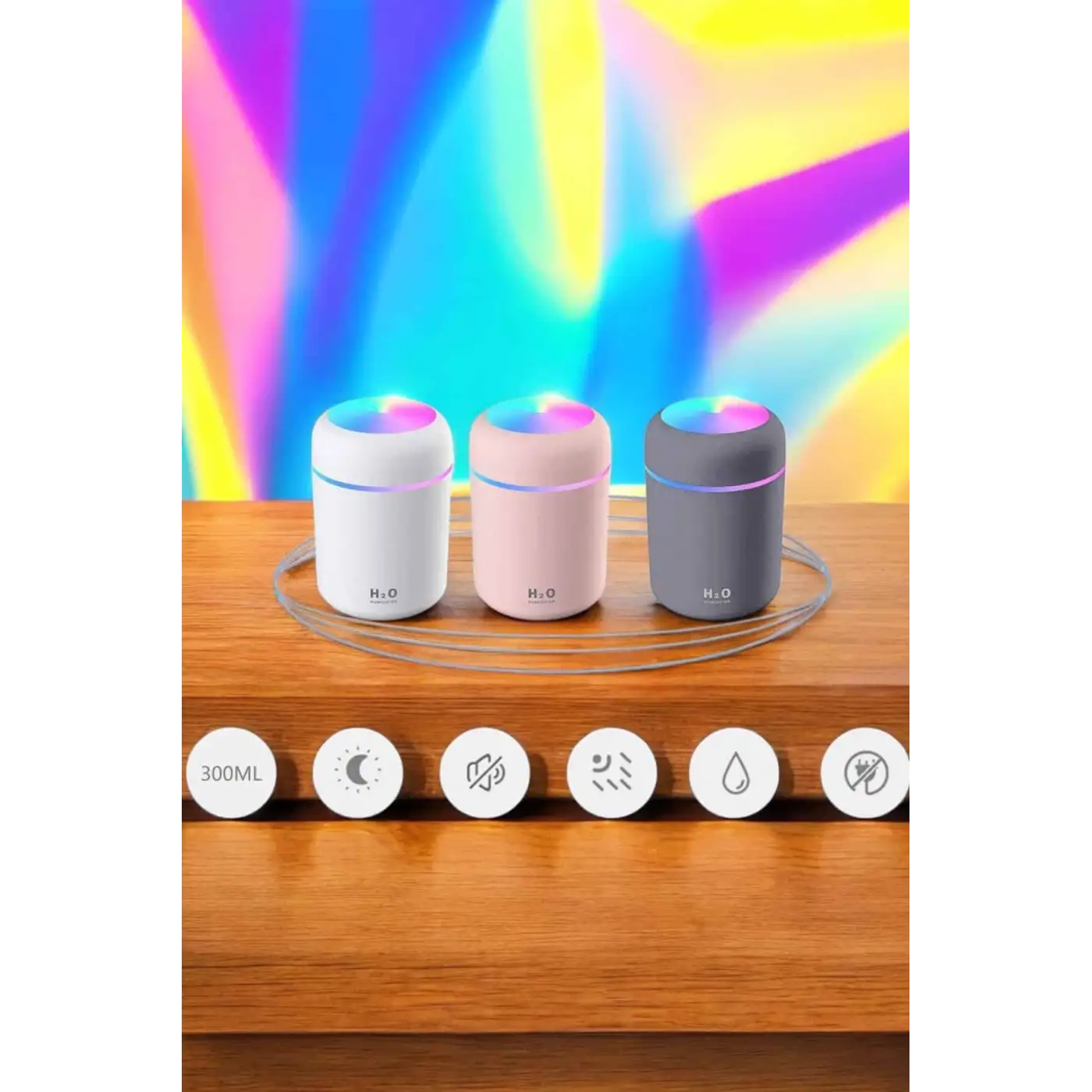 Ultrosonik Buharlı Hava Temizleyici Hava Nemlendirici Taşınabilir