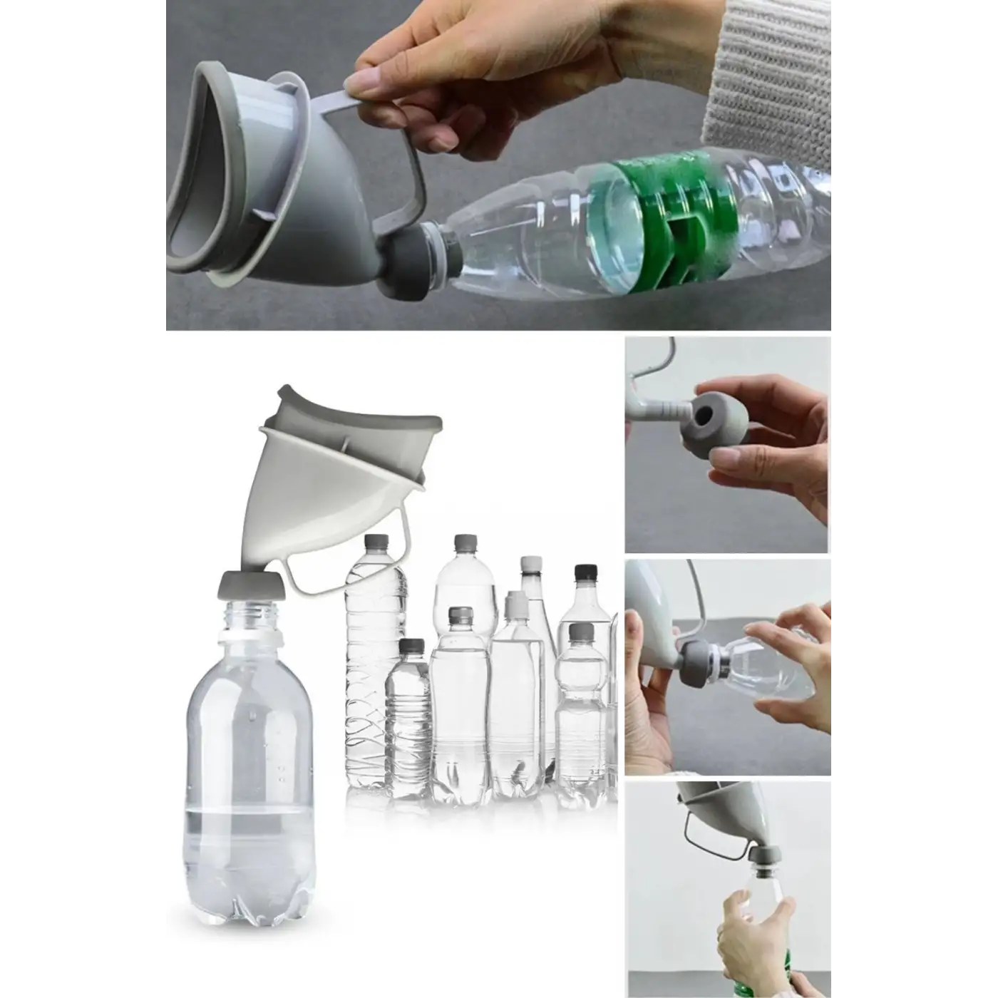 Unisex Taşınabilir Hijjenik Seyahat Tuvalet Aparatı Seyahat Tuvalet Hunisi