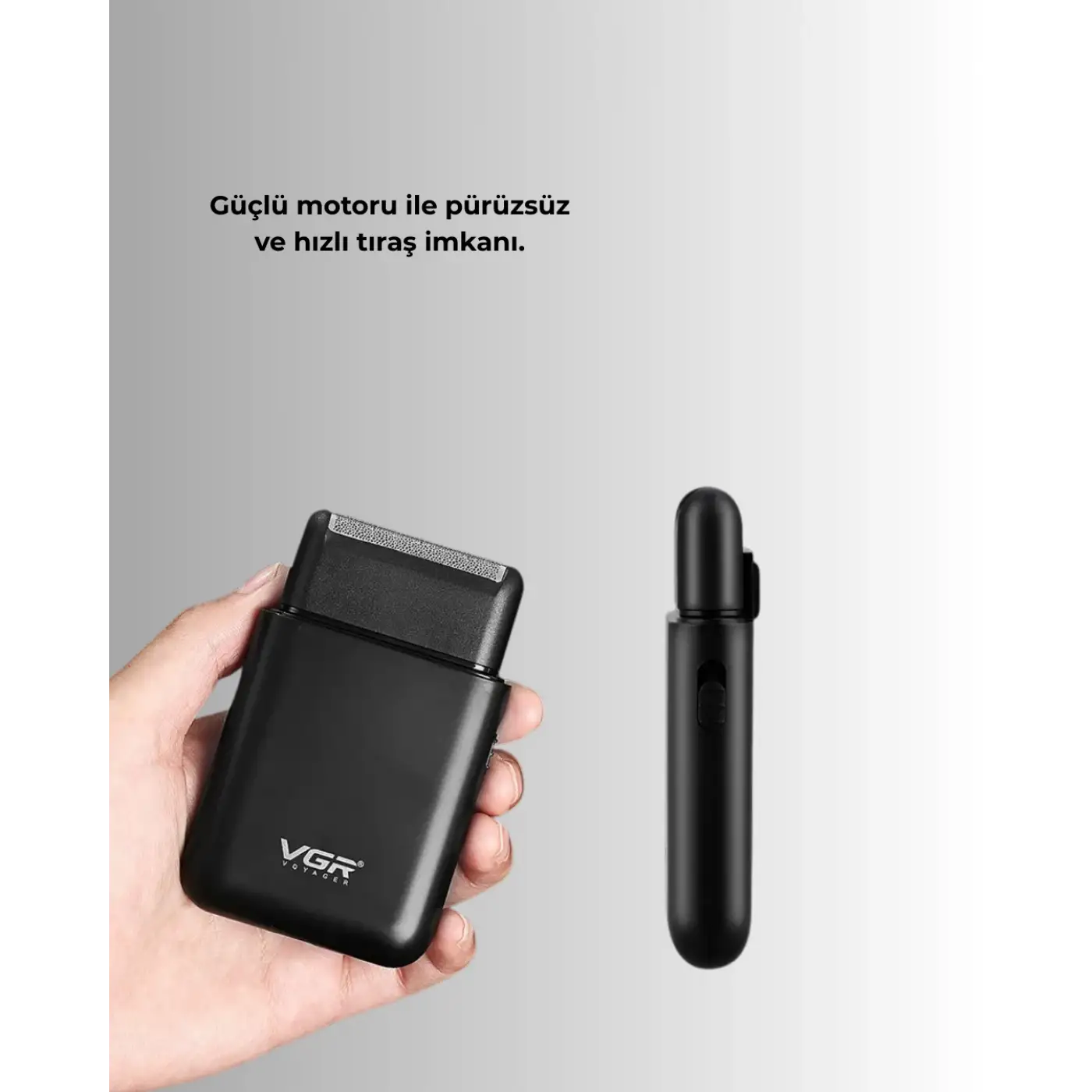 USB Şarjlı Erkek Tıraş Makinesi | Cilt Dostu ve Kompakt Tasarım