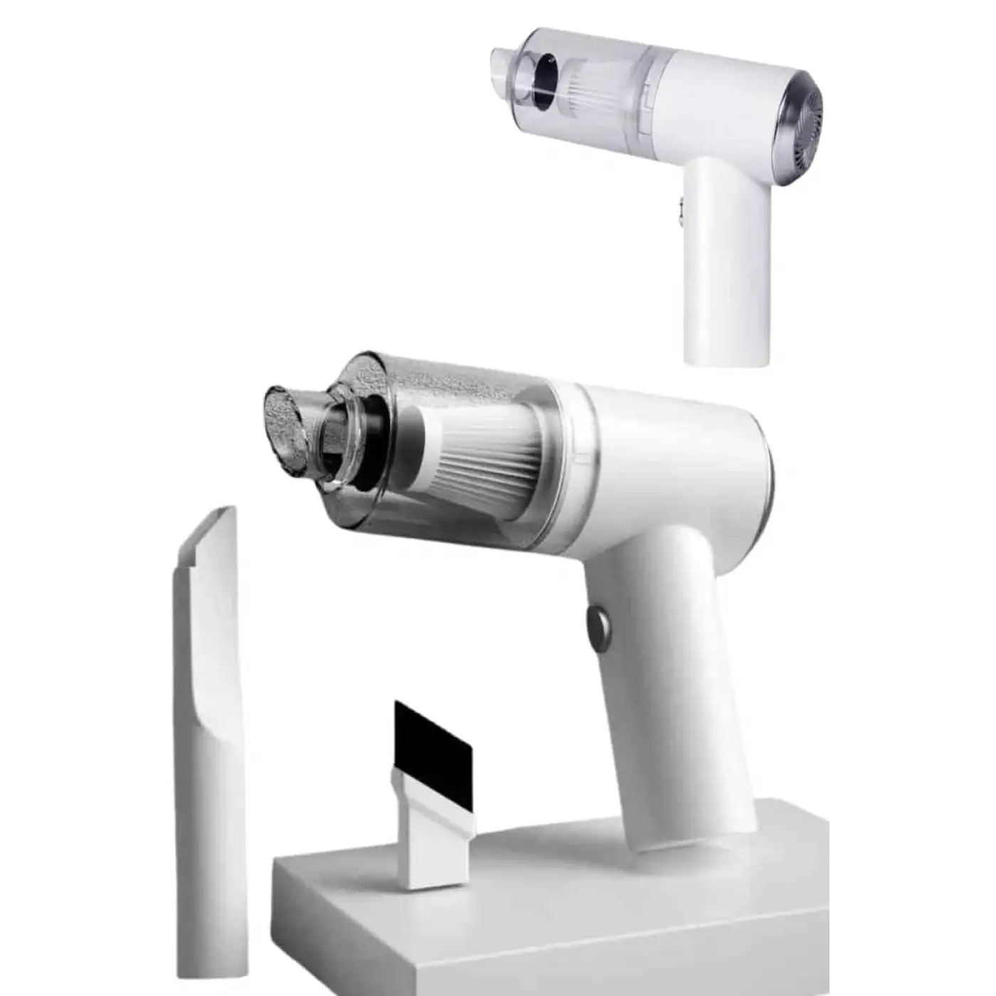 Vakumlu Süpürge Şarjlı Elektrikli Mini Taşınabilir Uzun Ömürlü Hazneli