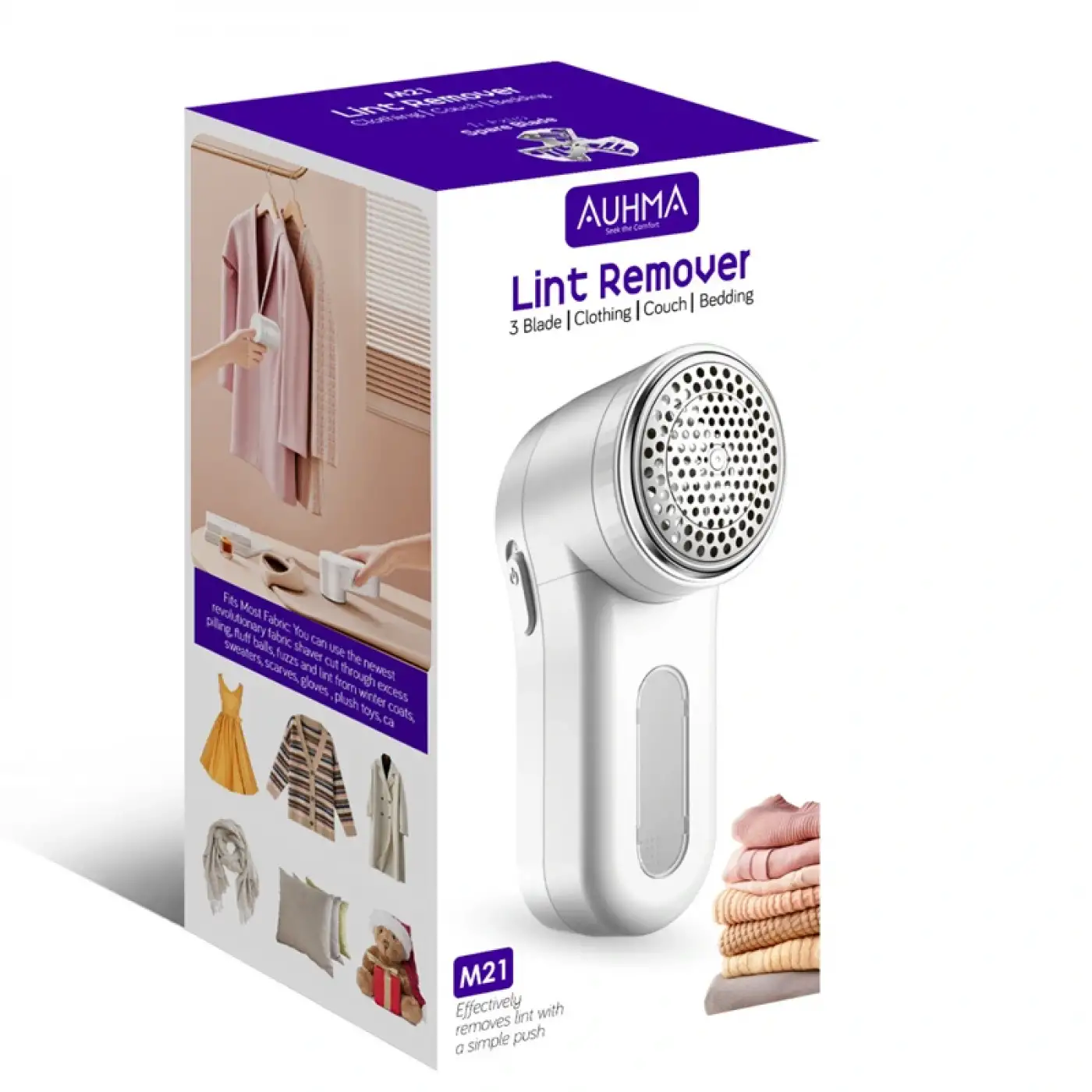 Vothoon 3 Bıçaklı Şarjlı Tüy Temizleme Ve Tiftik Temizleme Makinesi