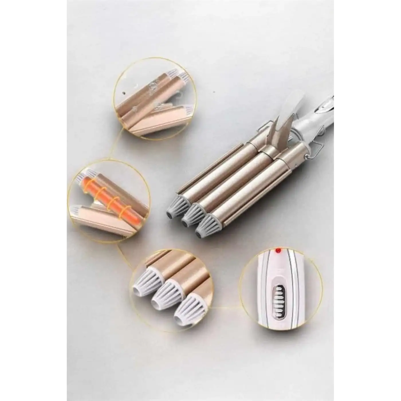 Wag Maşa Doğal ve Hacimli Bukleler için İdeal Saç Şekillendirme Aracı