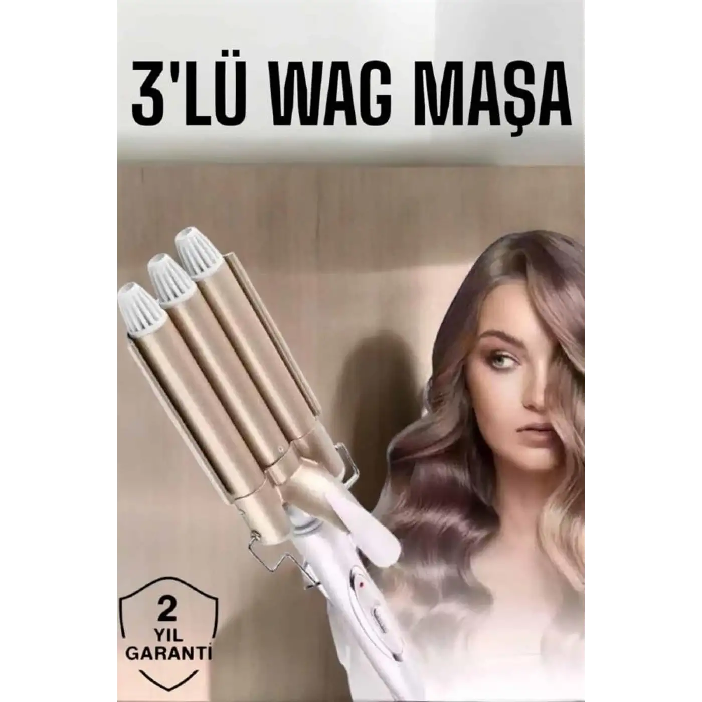 Wag Maşa Negatif İyon Teknolojili Isı Ayarlı Saç Maşası