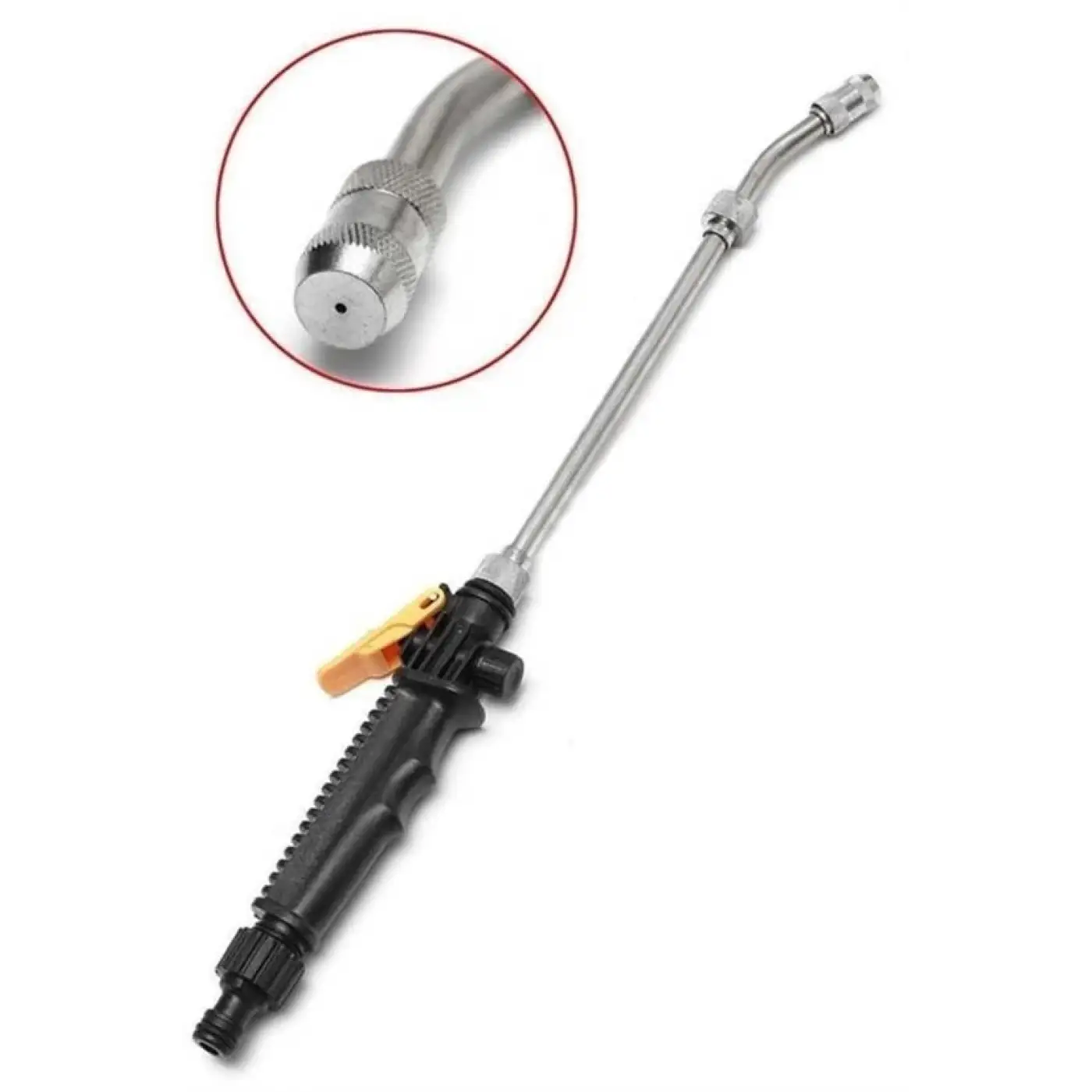 Water Jet Yüksek Basınçlı Su Püskürtme Oto Yıkama Aparatı Bahçe Sulama Aracı 50 Cm