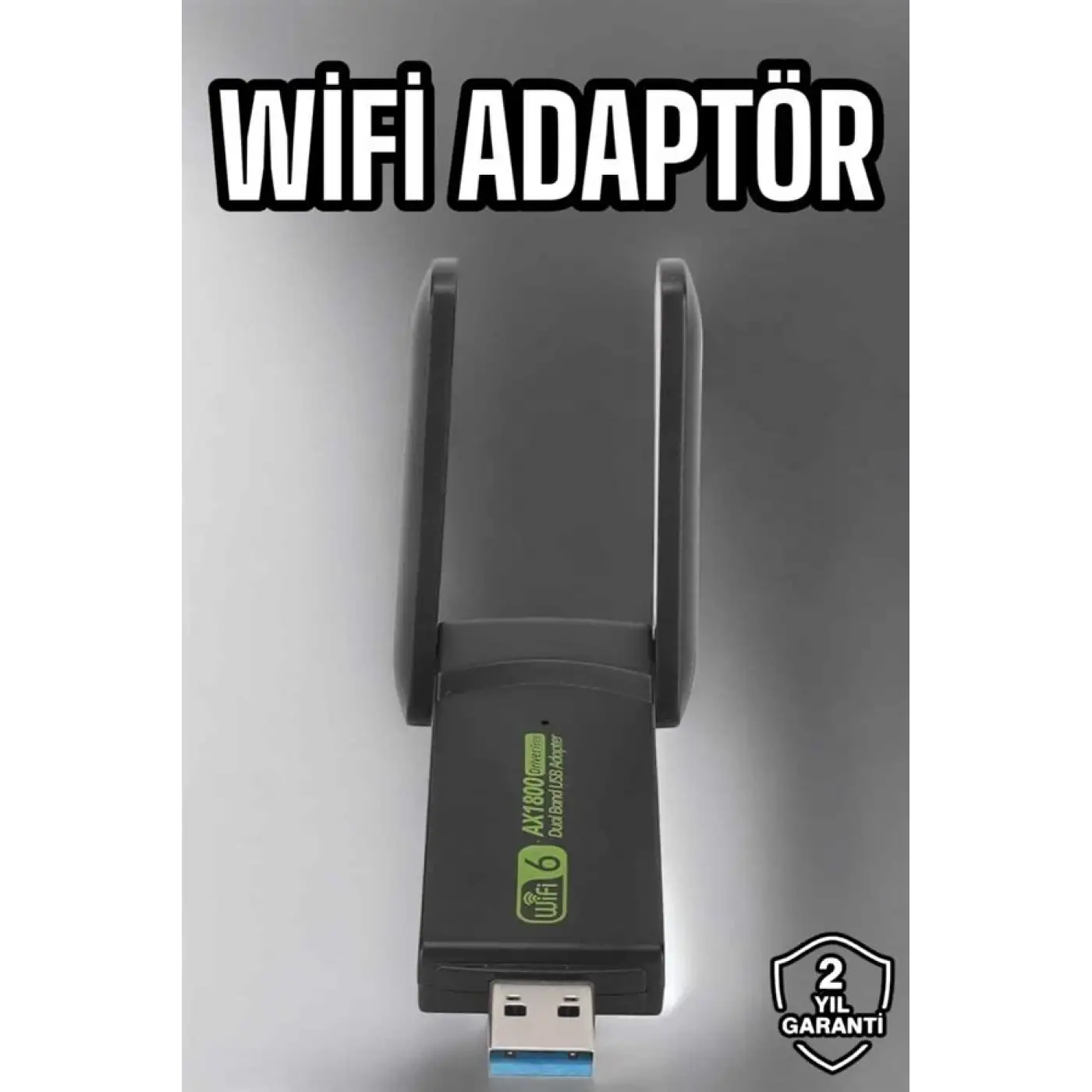Wifi Adaptör Çift Bantlı Kablosuz Wifi Adaptörü