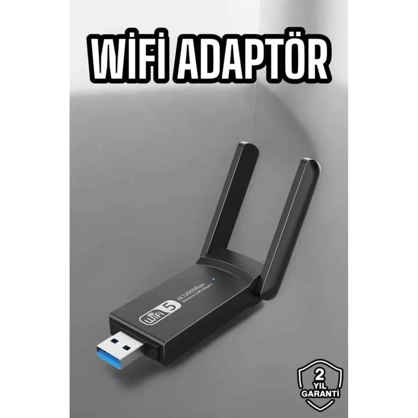 Wifi Alıcı Wifi Adaptörü USB Girişli 3.0