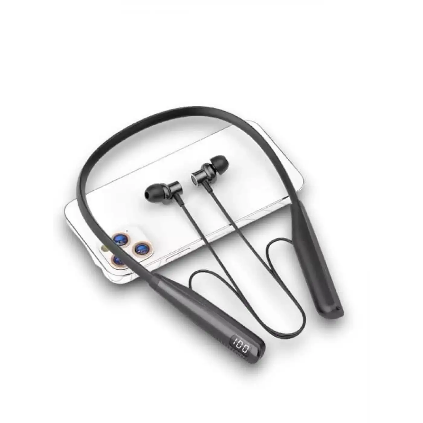 Y12 KABLOLU KULAKİÇİ SİLİKONLU BLUETOOTH KULAKLIK