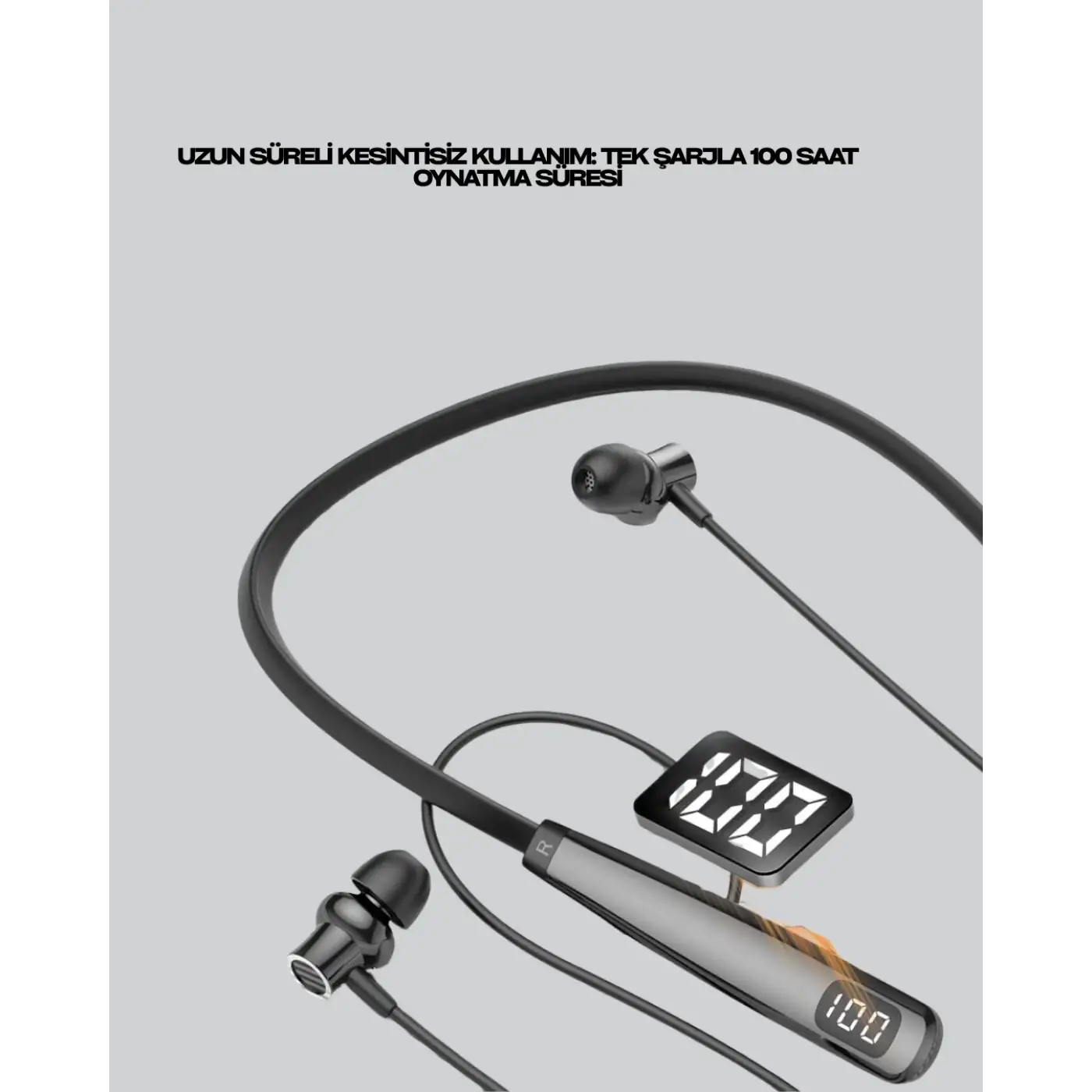 Y12 Uyumlu Spor Bluetooth Kulaklık – Uzun Pil Ömrü, Manyetik Kulaklık Başlığı