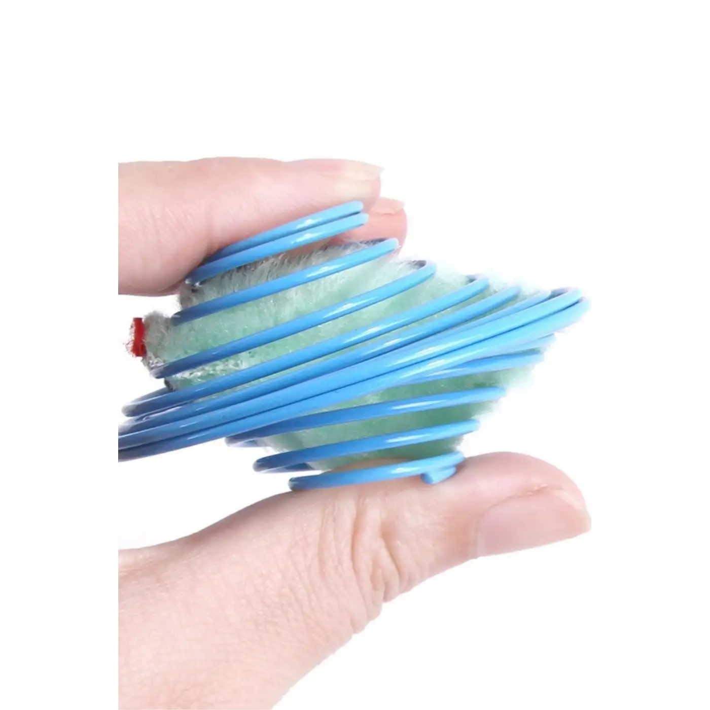 Yaylı Metal Fareli Kafes Kedi Oyun Topu Sıçrayan Spiral Kedi Topu