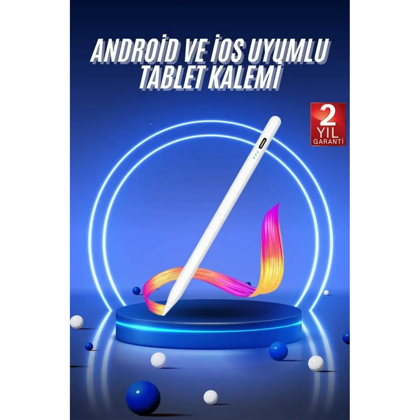 Yazı Çizim Kalemi İos Android Windows Uyumlu Tablet Telefon