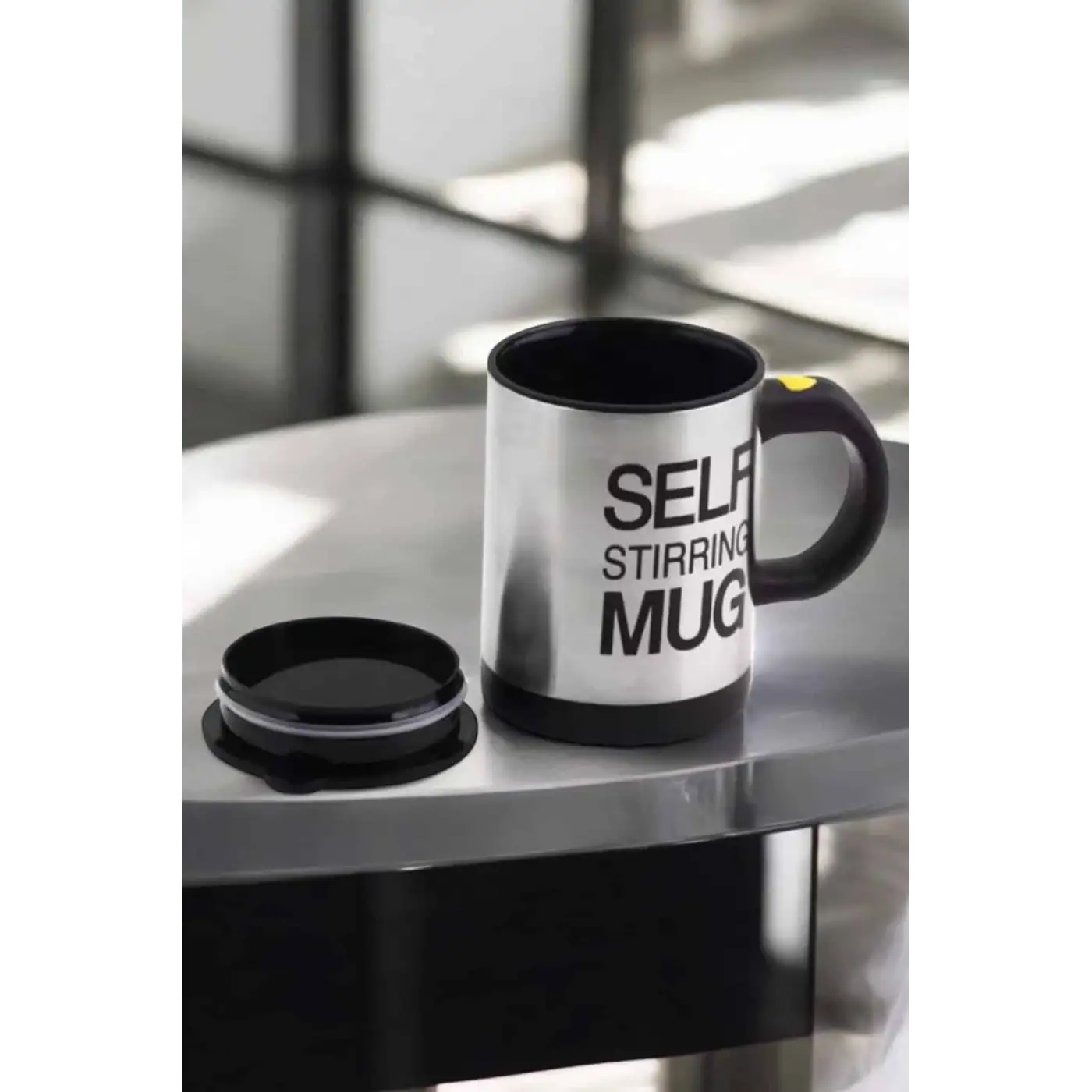 Yazılı Kupa Kendi Kendini Karıştıran Mikser Kupa Termos Bardak