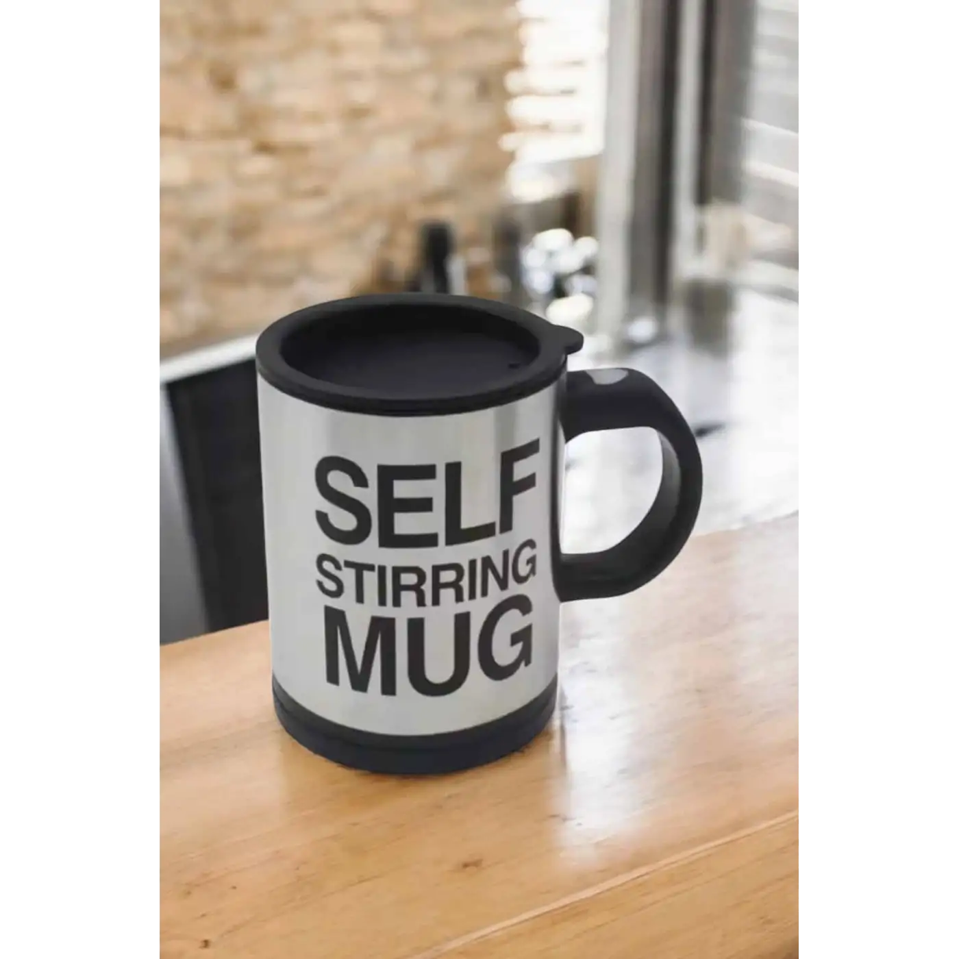 Yazılı Kupa Kendi Kendini Karıştıran Mikser Kupa Termos Bardak