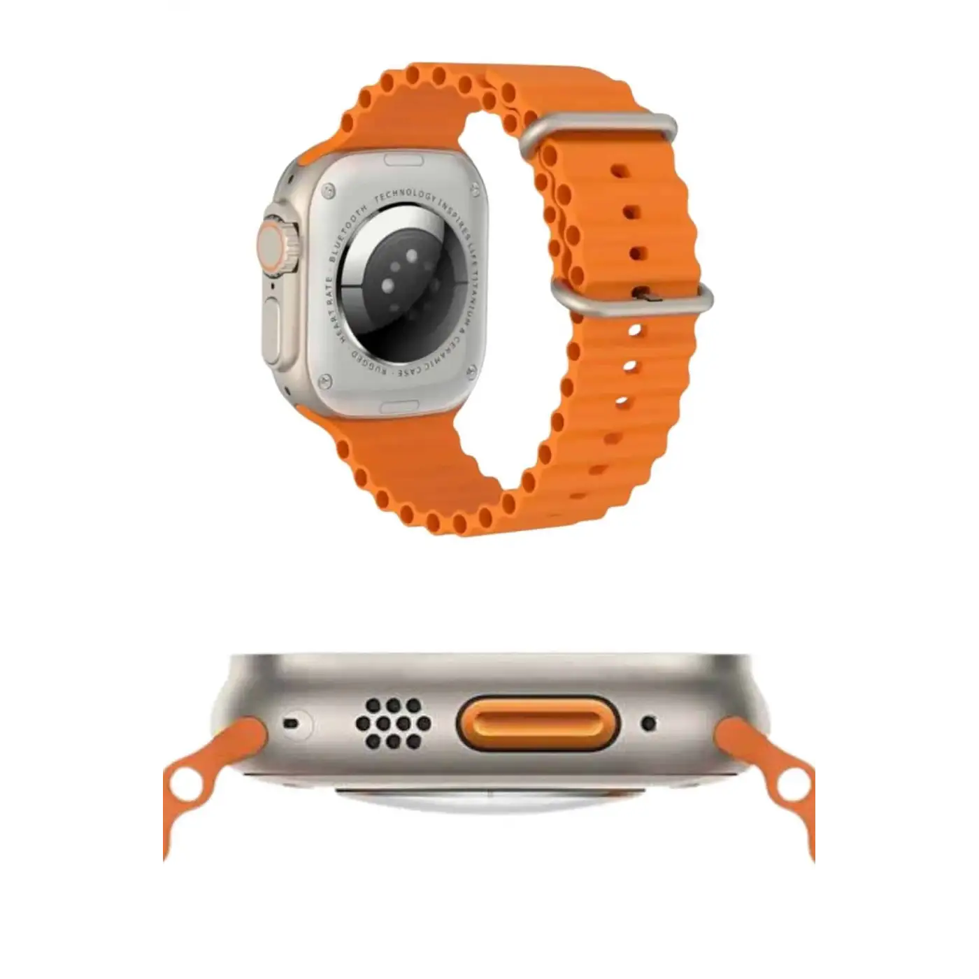 Yeni Nesil 3 Kordonlu Kol Saati 49 MM Amoled Ekran Akıllı Saat