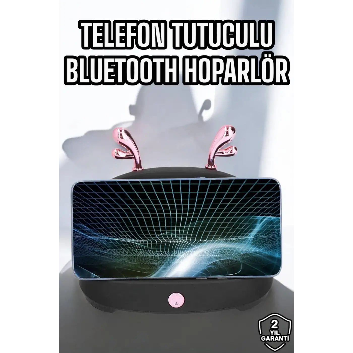 Yeni Nesil Akıllı Hoparlör Telefon Tutacağı Uzun Pil Ömrü Yüksek Ses Kaliteli