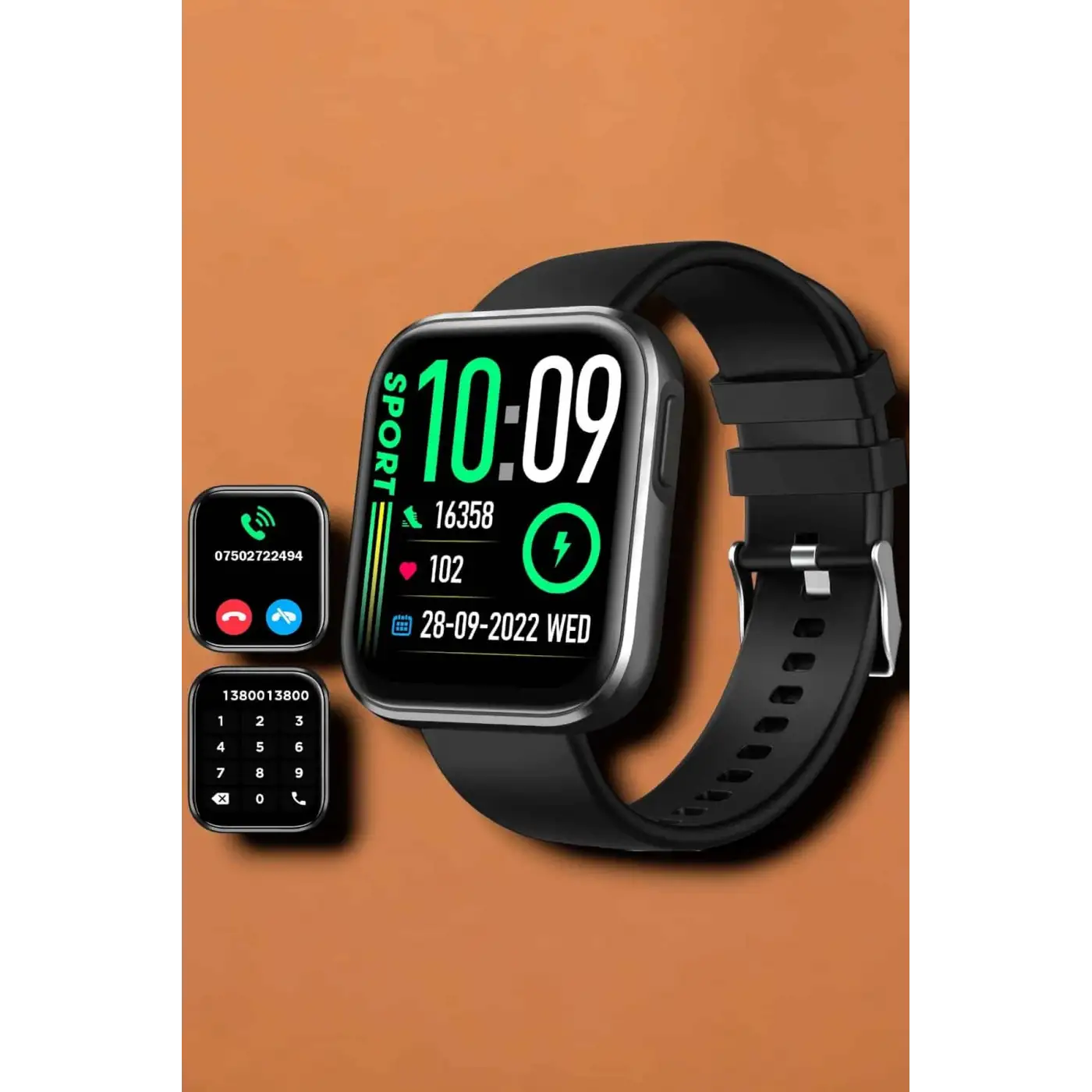 Yeni Nesil Akıllı Saat Arama Bildirimleri, Uyku & Kalp Atış Takibi