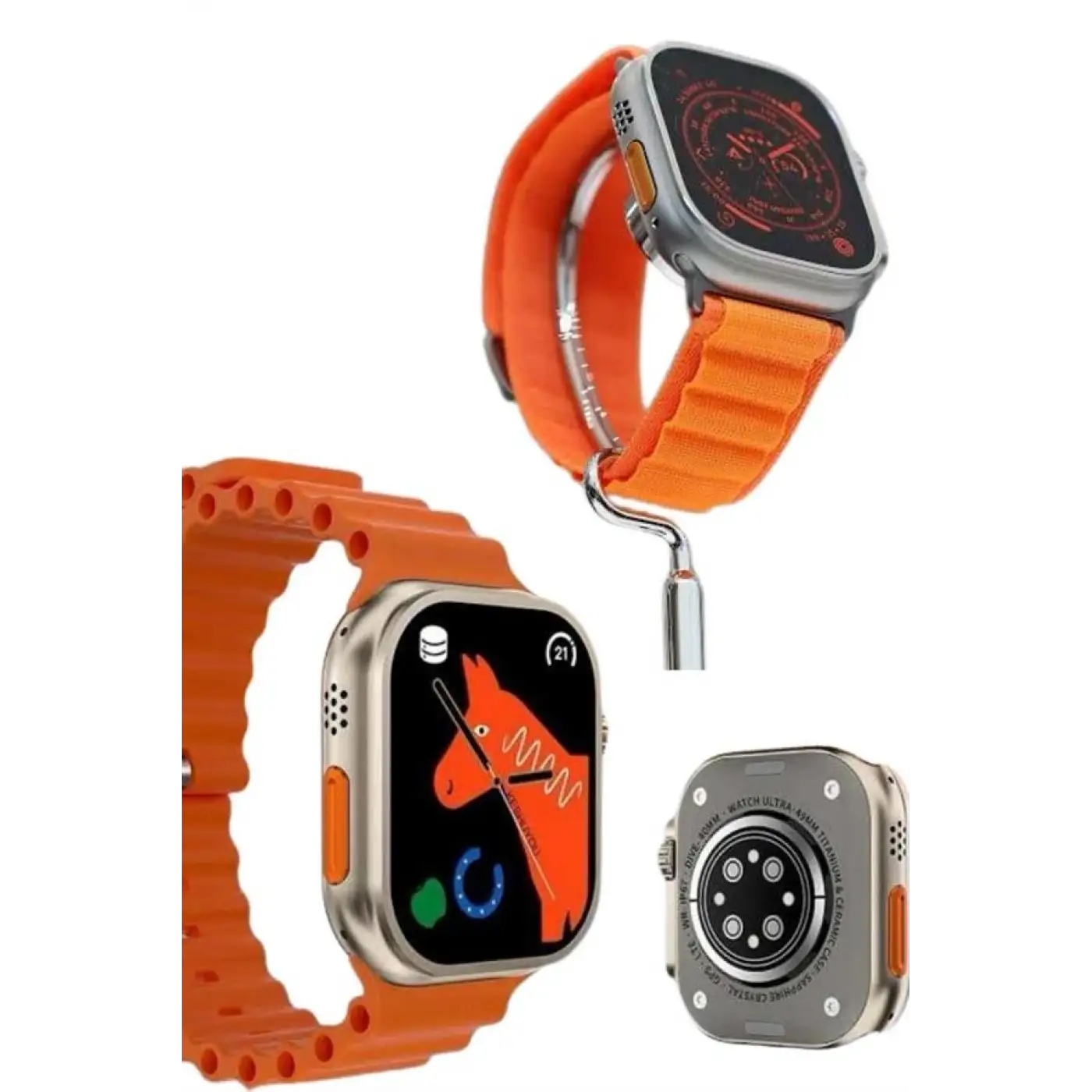 Yeni Nesil Bluetooth Bağlantılı Akıllı Saat Sosyal Medya Girişli Uyku Takibi