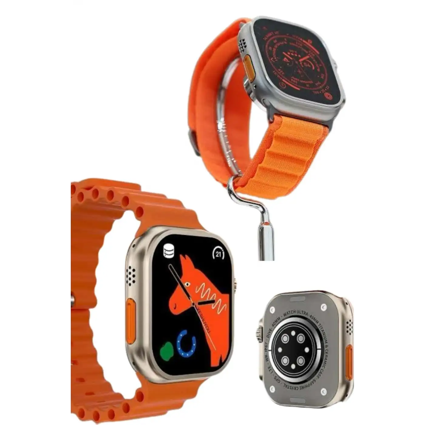 Yeni Nesil Bluetooth Bağlantılı Akıllı Saat Sosyal Medya Girişli Uyku Takibi