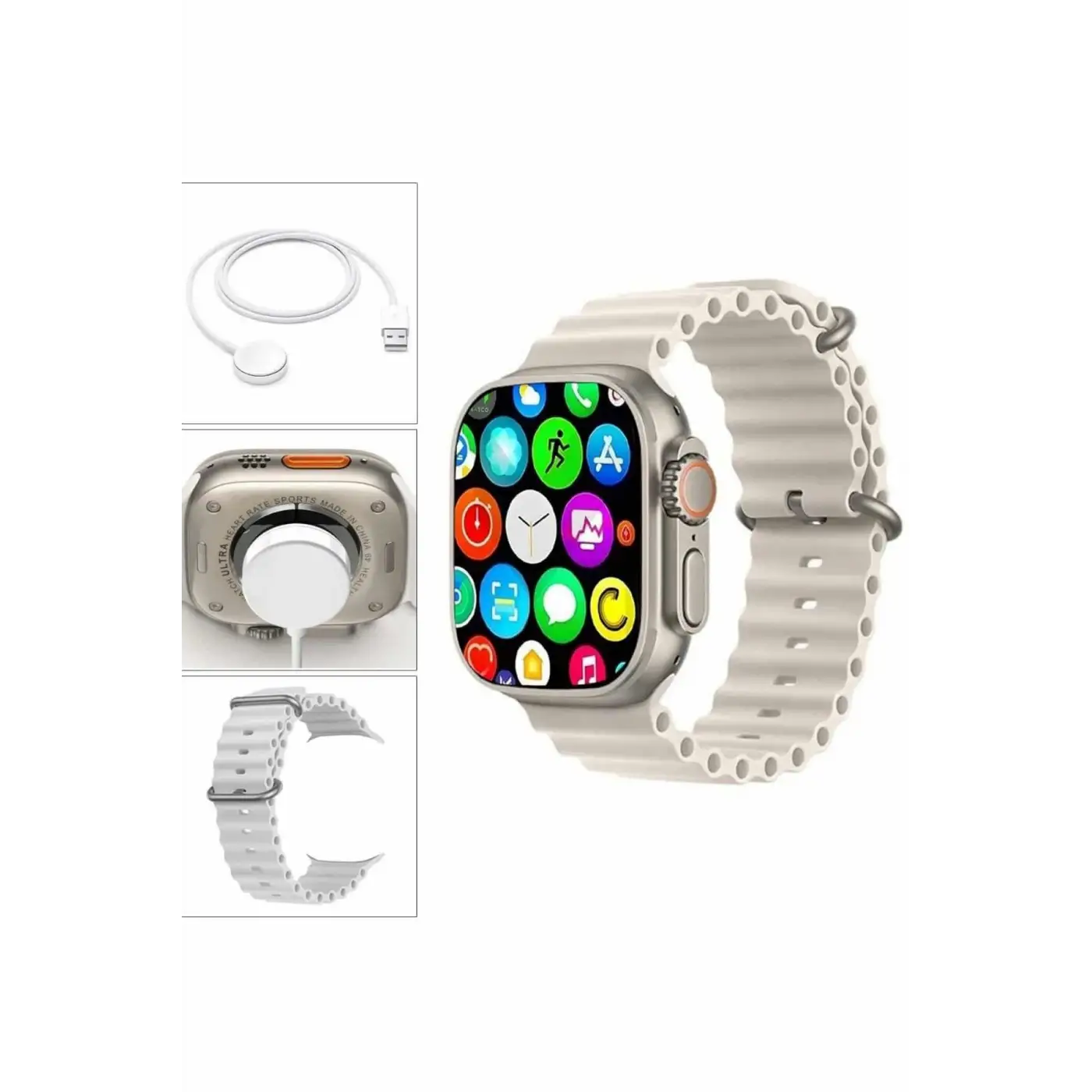 Yeni Nesil Bluetooth Bağlantılı Akıllı Saat Sosyal Medya Girişli Uyku Takibi