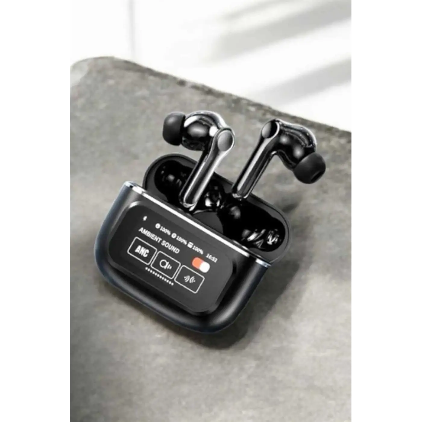 Yeni Nesil Bluetooth Kulaklık Ekranlı Yüksek Ses Kaliteli Uzun Şarj Süreli